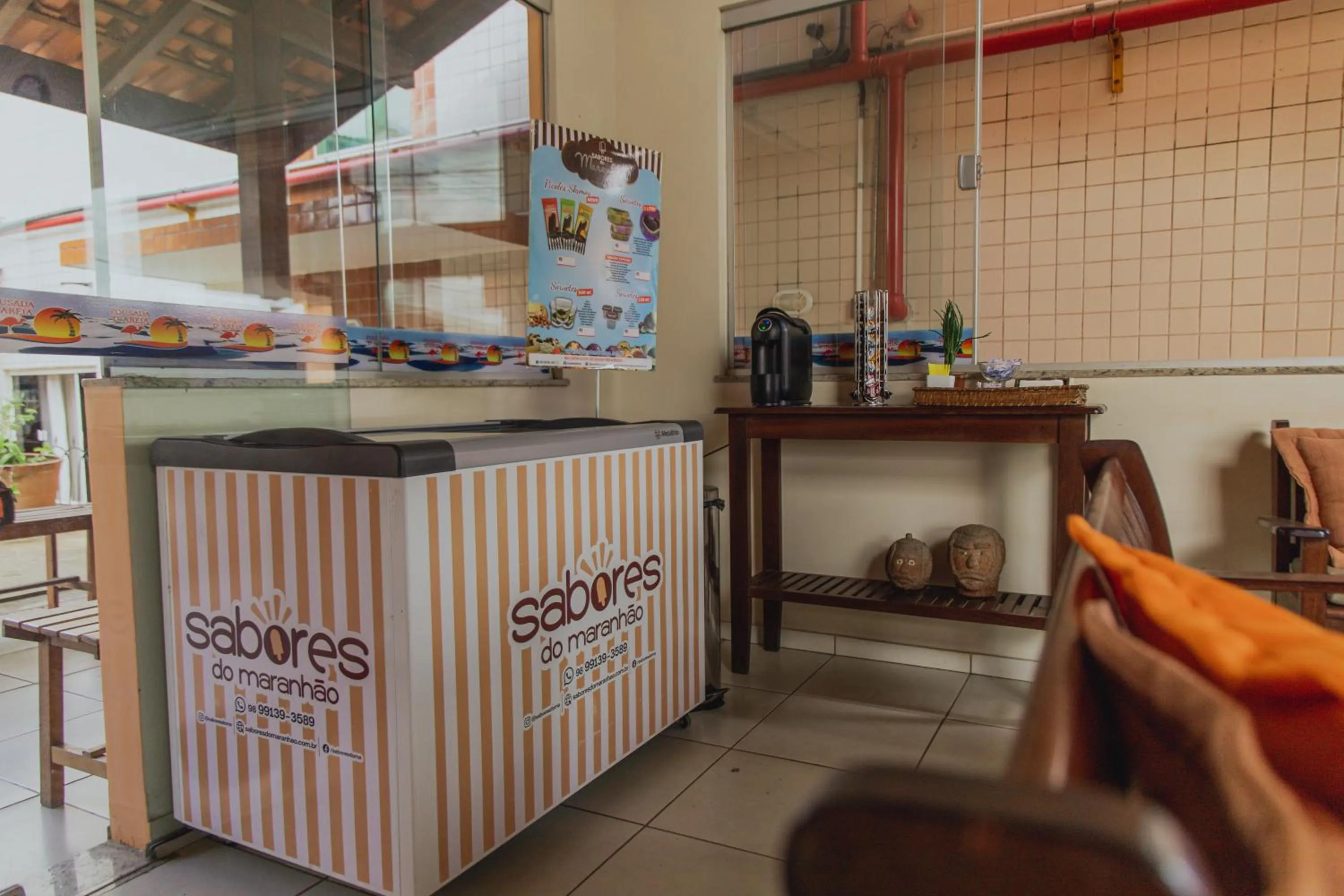 Food and drinks in Pousada D' Areia