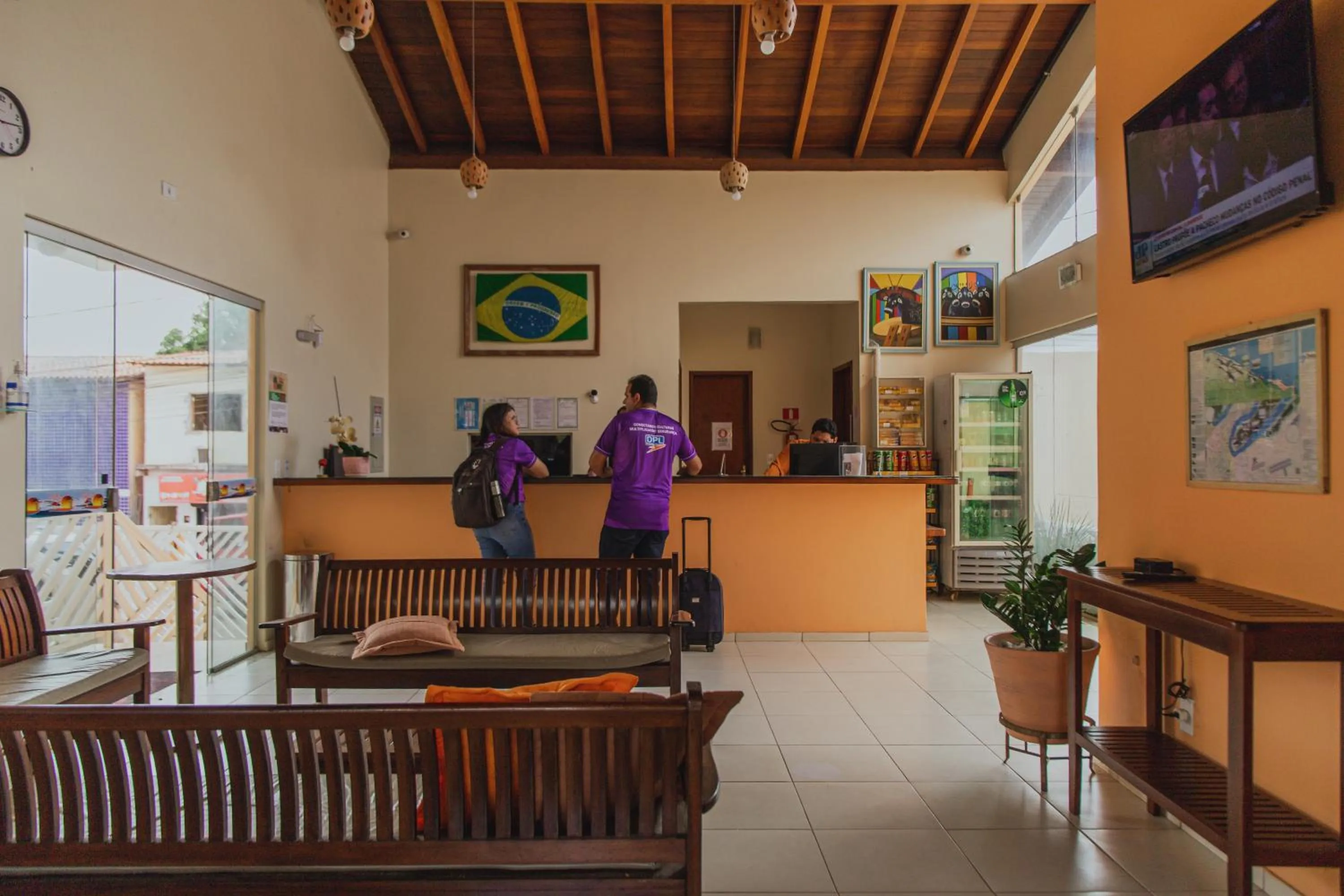 Staff in Pousada D' Areia