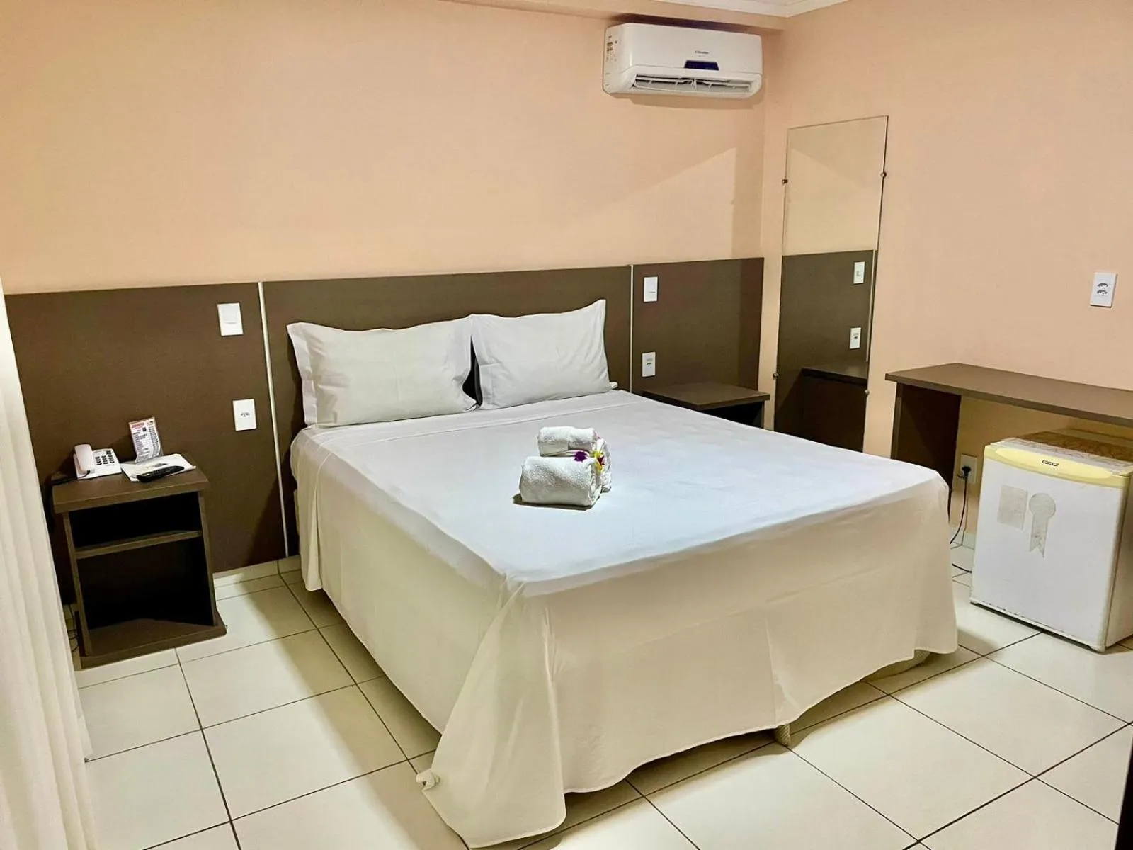 Bed in Pousada D' Areia