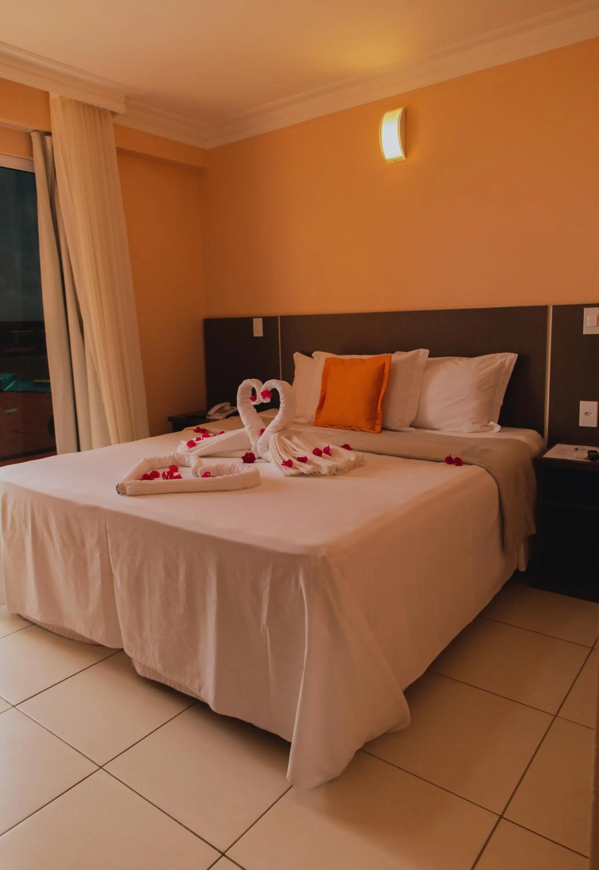 Bed in Pousada D' Areia