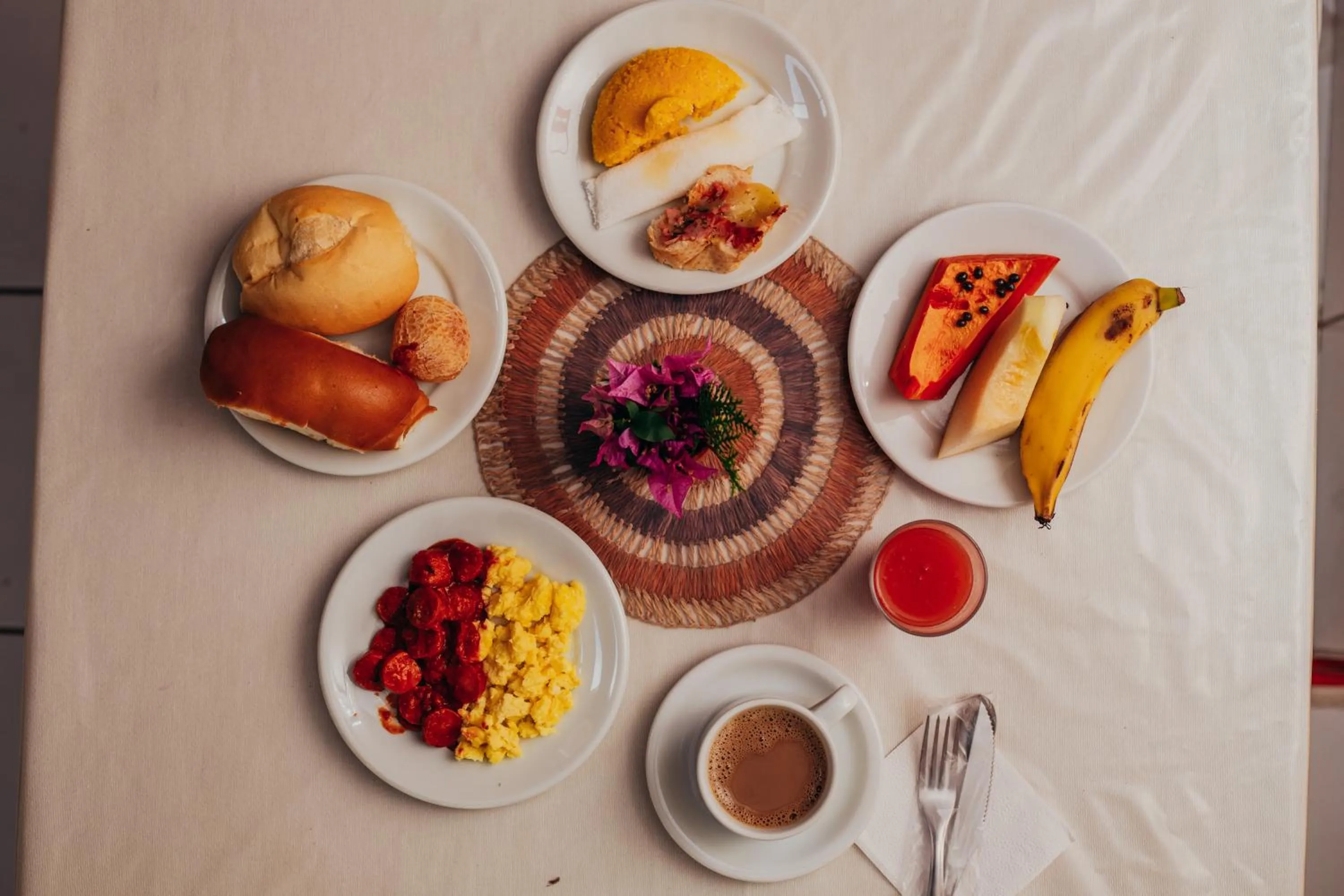 Food and drinks in Pousada D' Areia