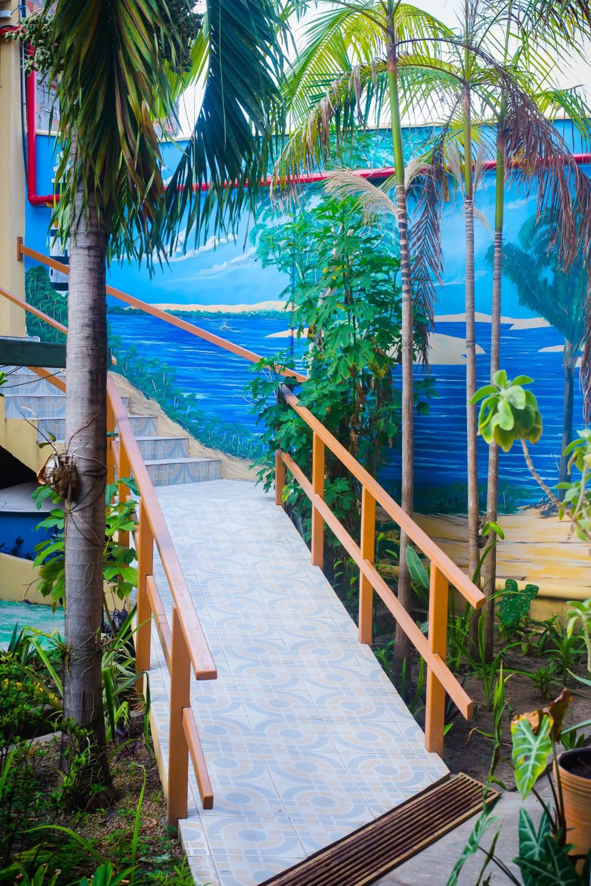 Decorative detail in Pousada D' Areia