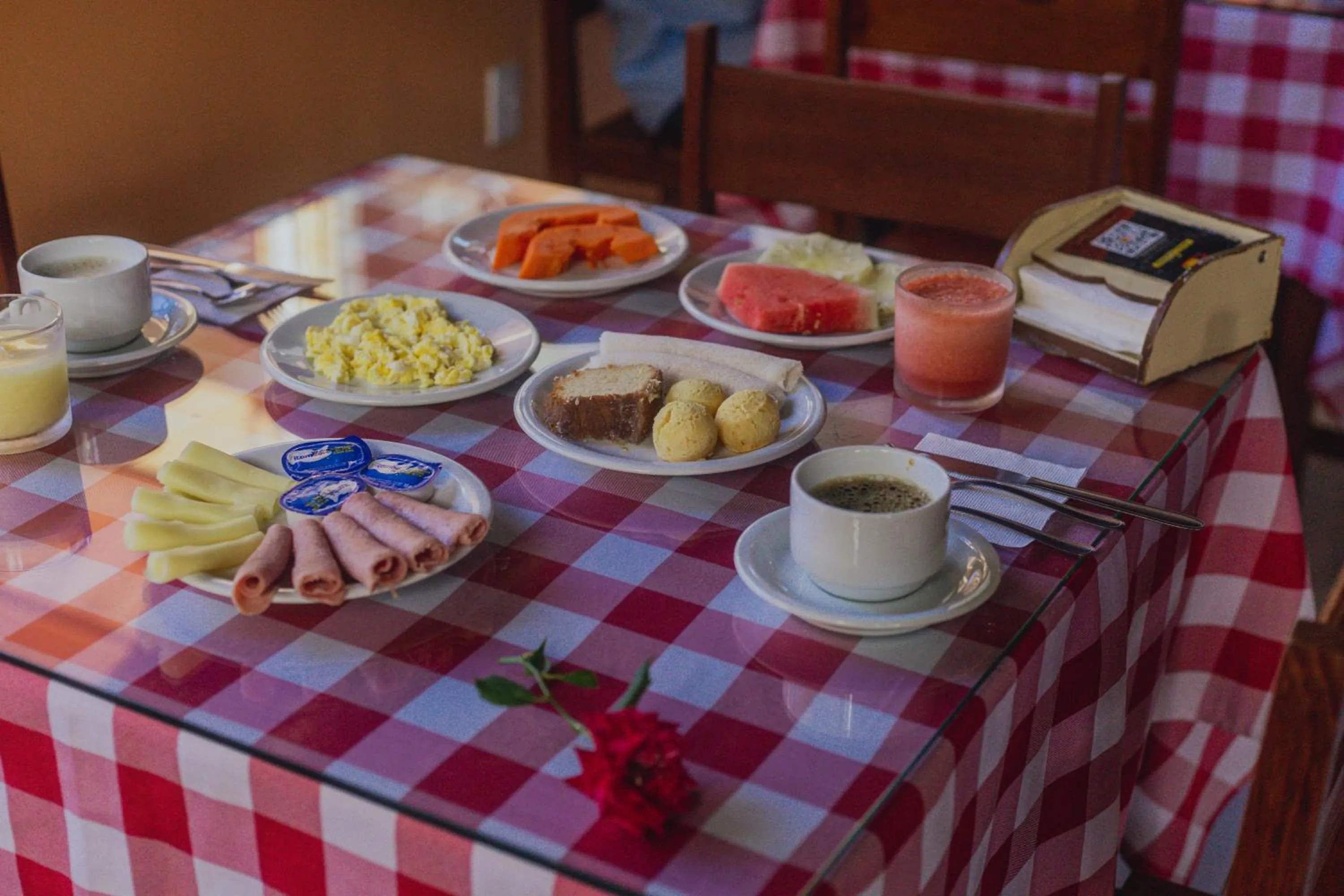 Food and drinks in Pousada D' Areia