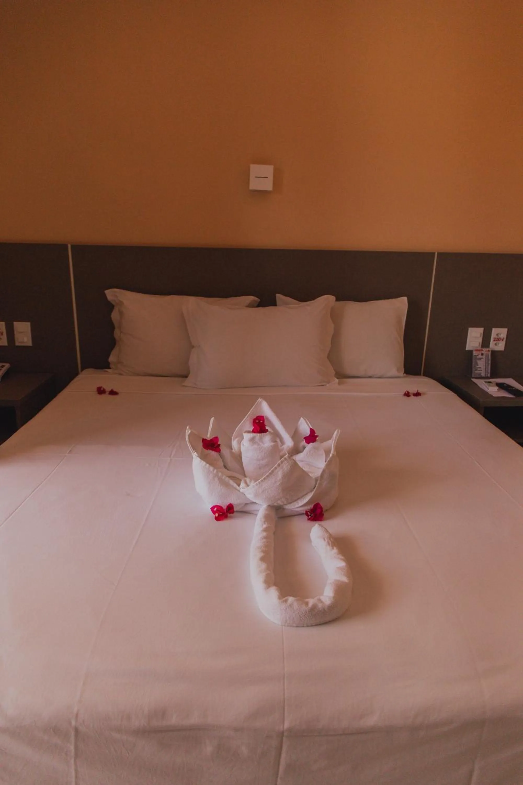 Bed in Pousada D' Areia