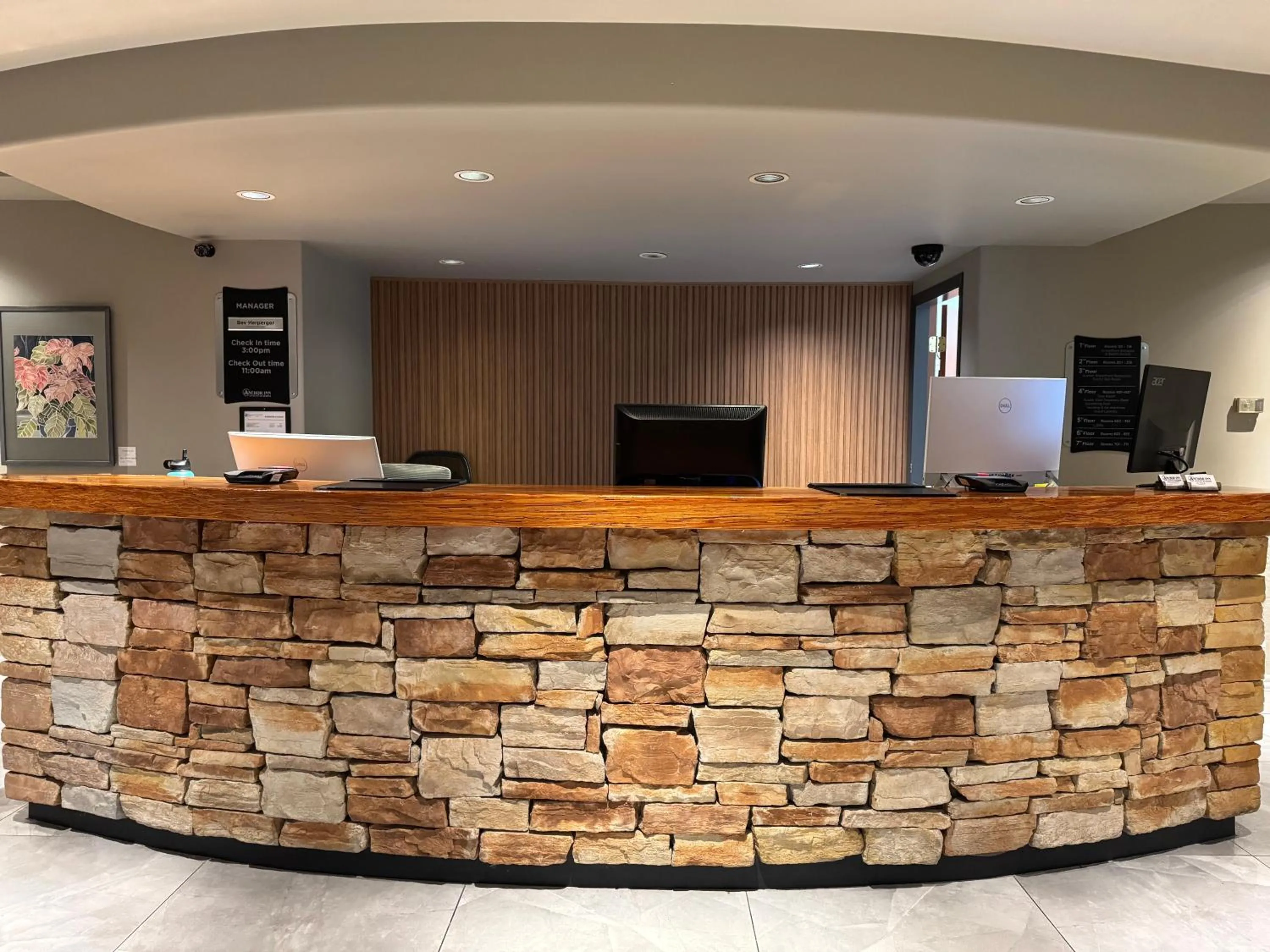 Lobby or reception in Anchor Inn and Suites