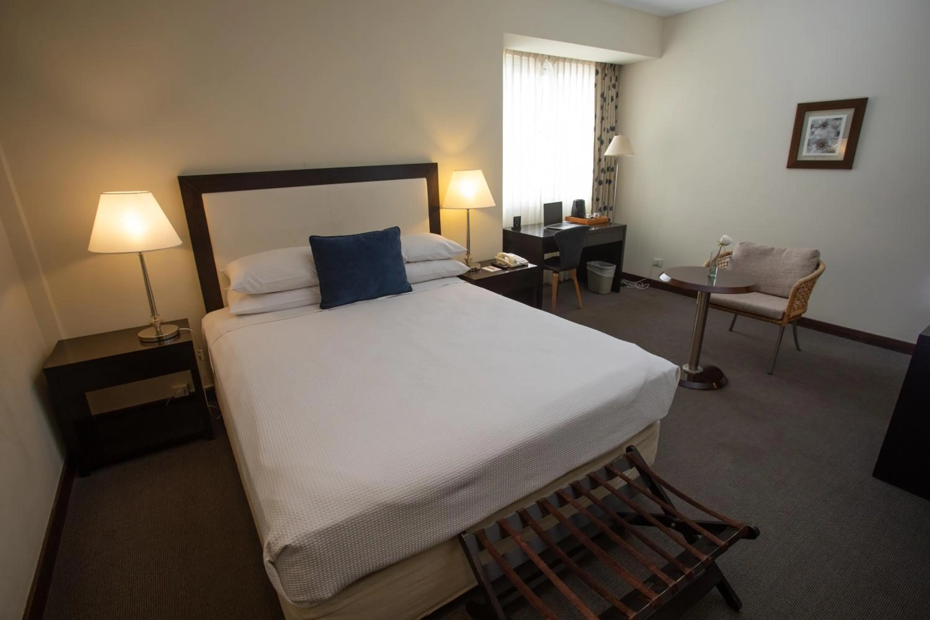 Bedroom, Bed in Hotel Península Valdés