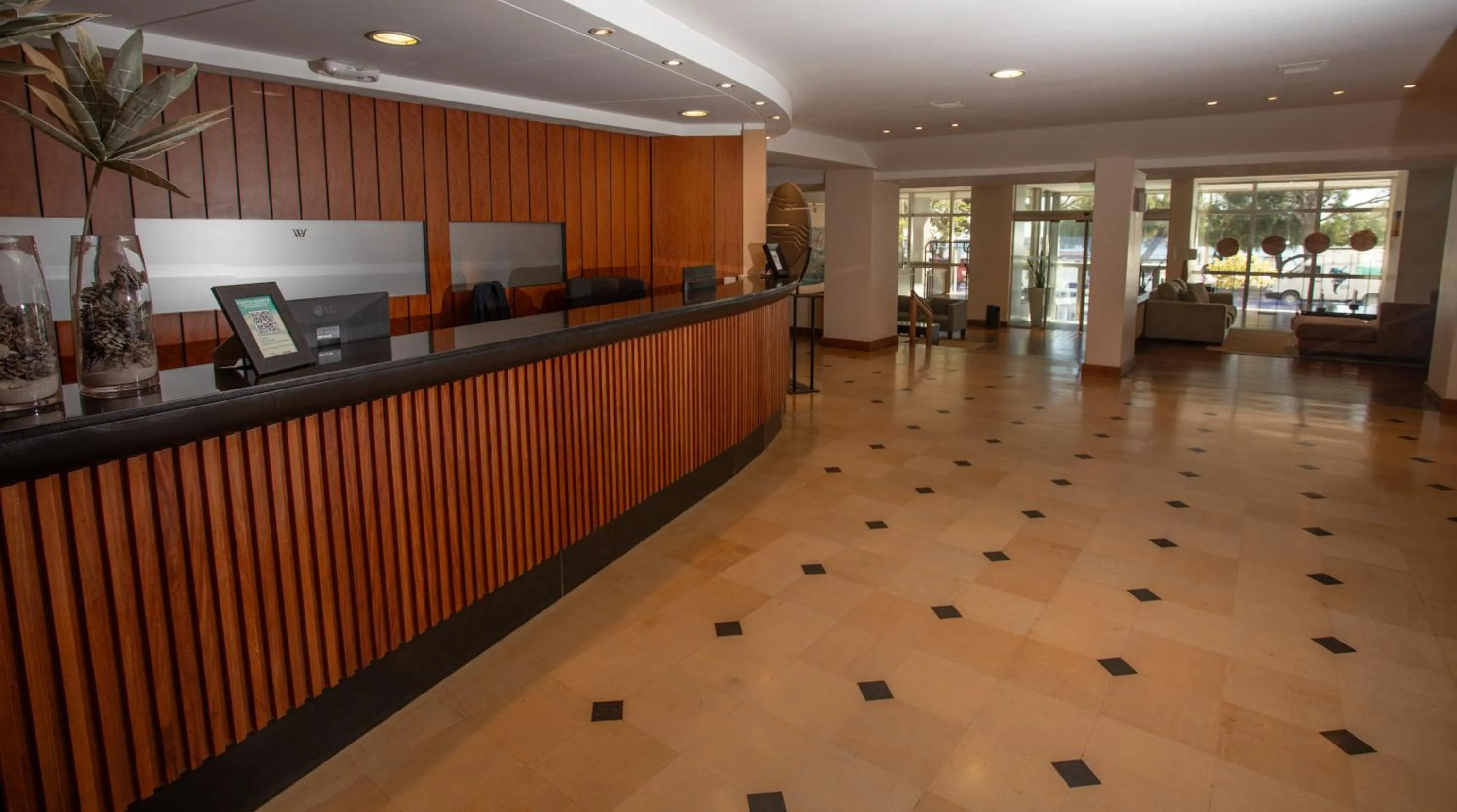 Lobby or reception in Hotel Península Valdés