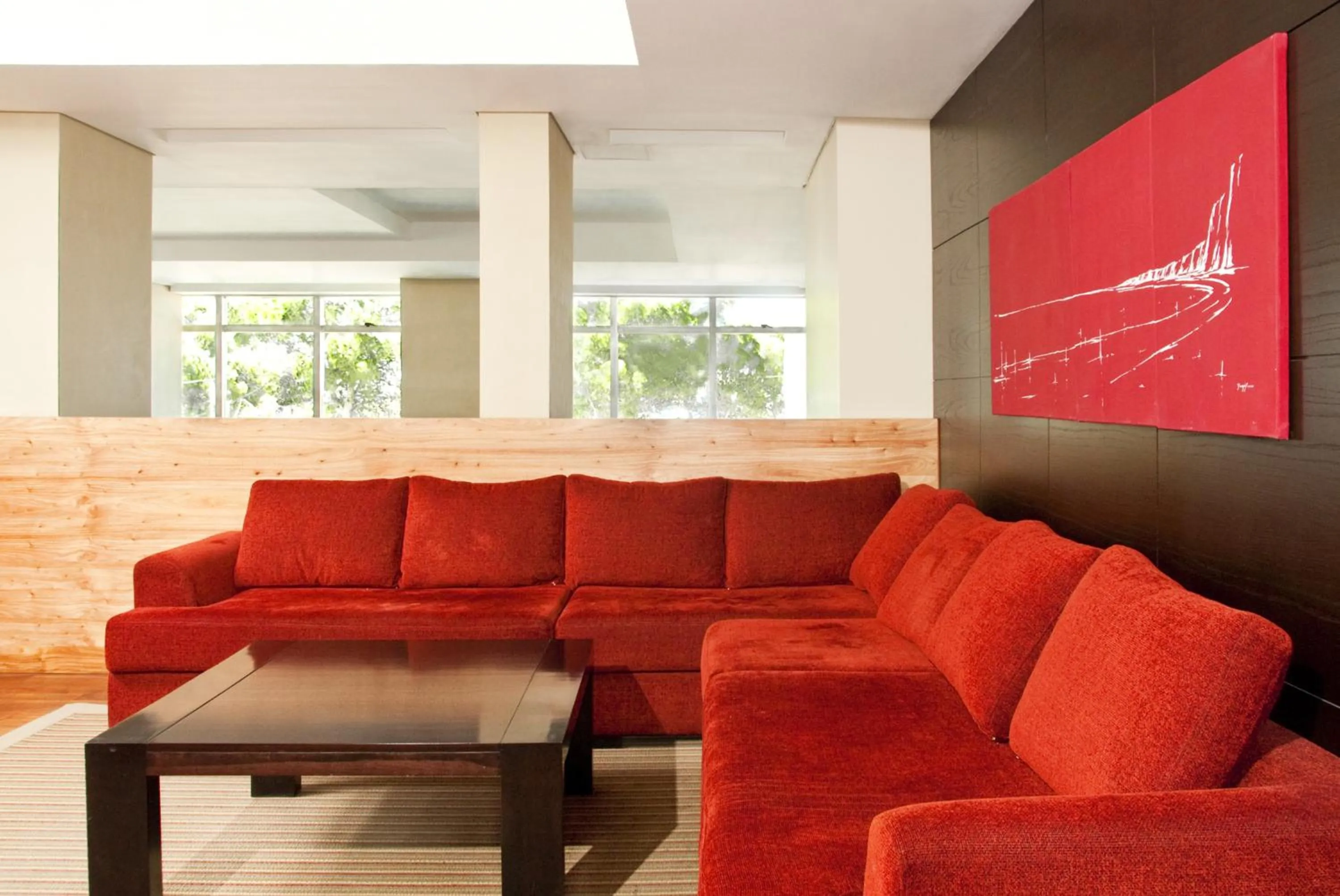 Lobby or reception in Hotel Península Valdés