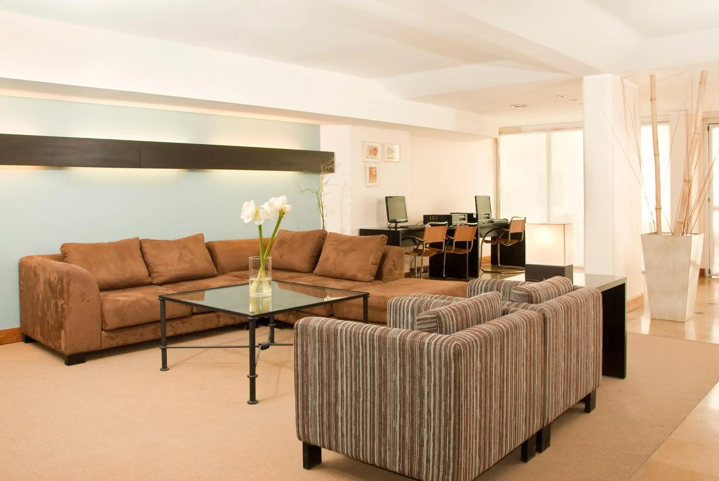 Lobby or reception in Hotel Península Valdés