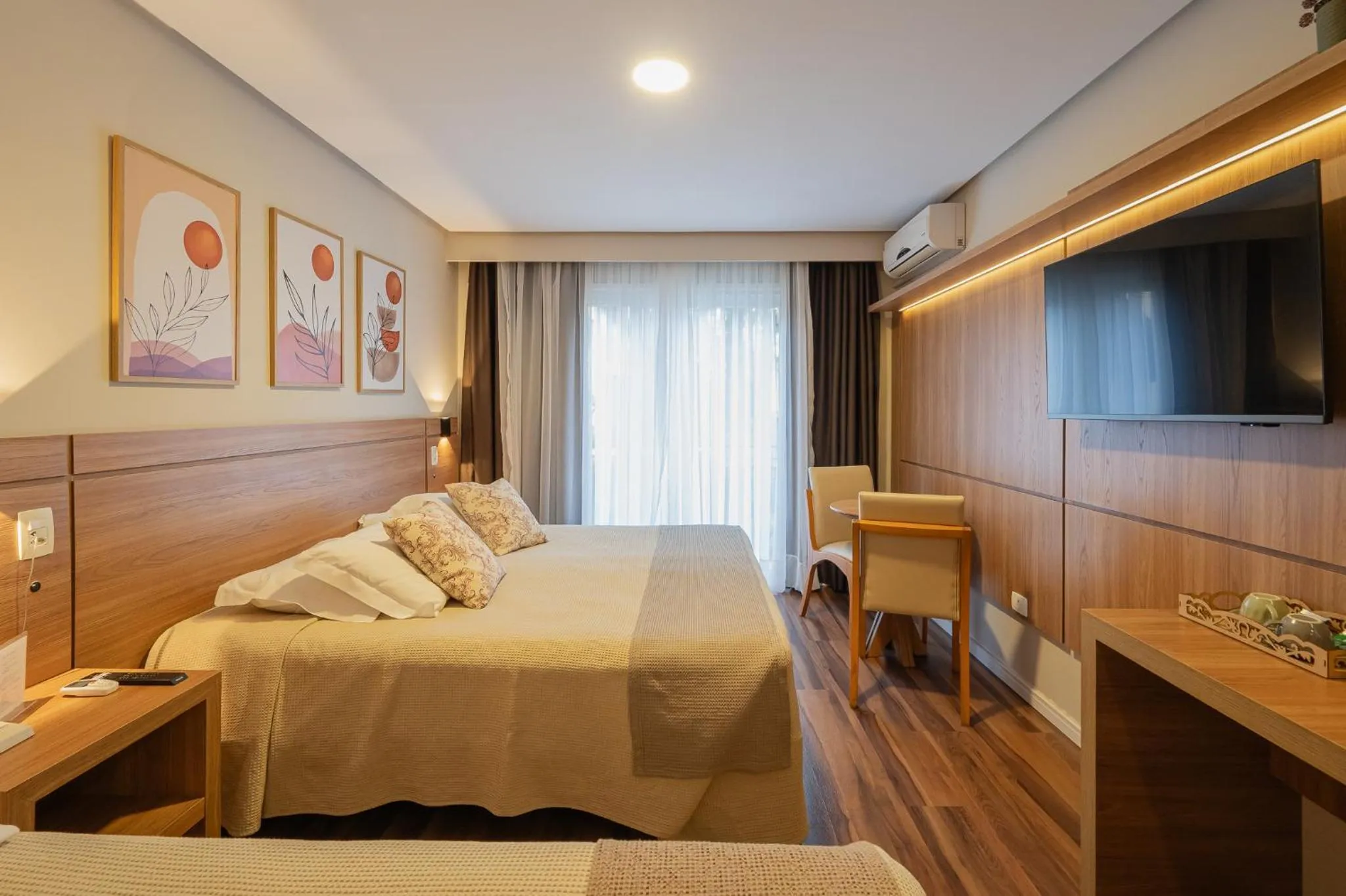 Bed in Hotel Querência