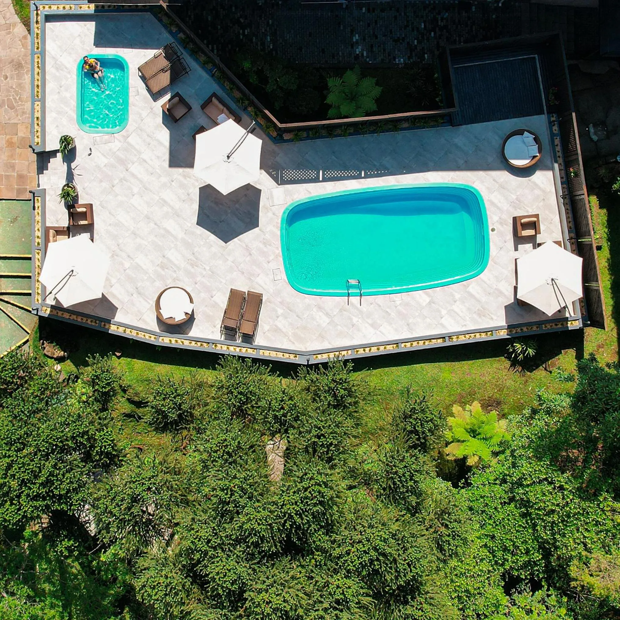 Swimming pool in Hotel Querência
