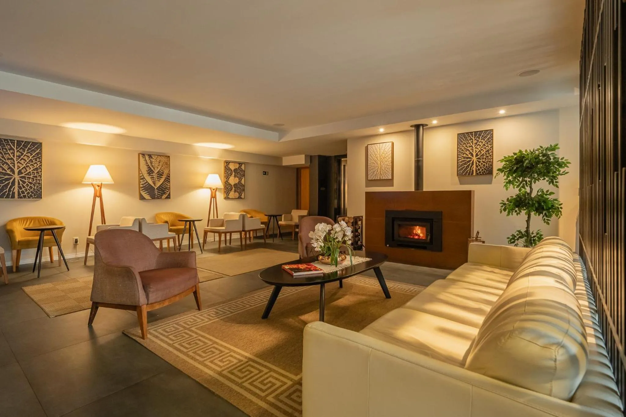Living room in Hotel Querência