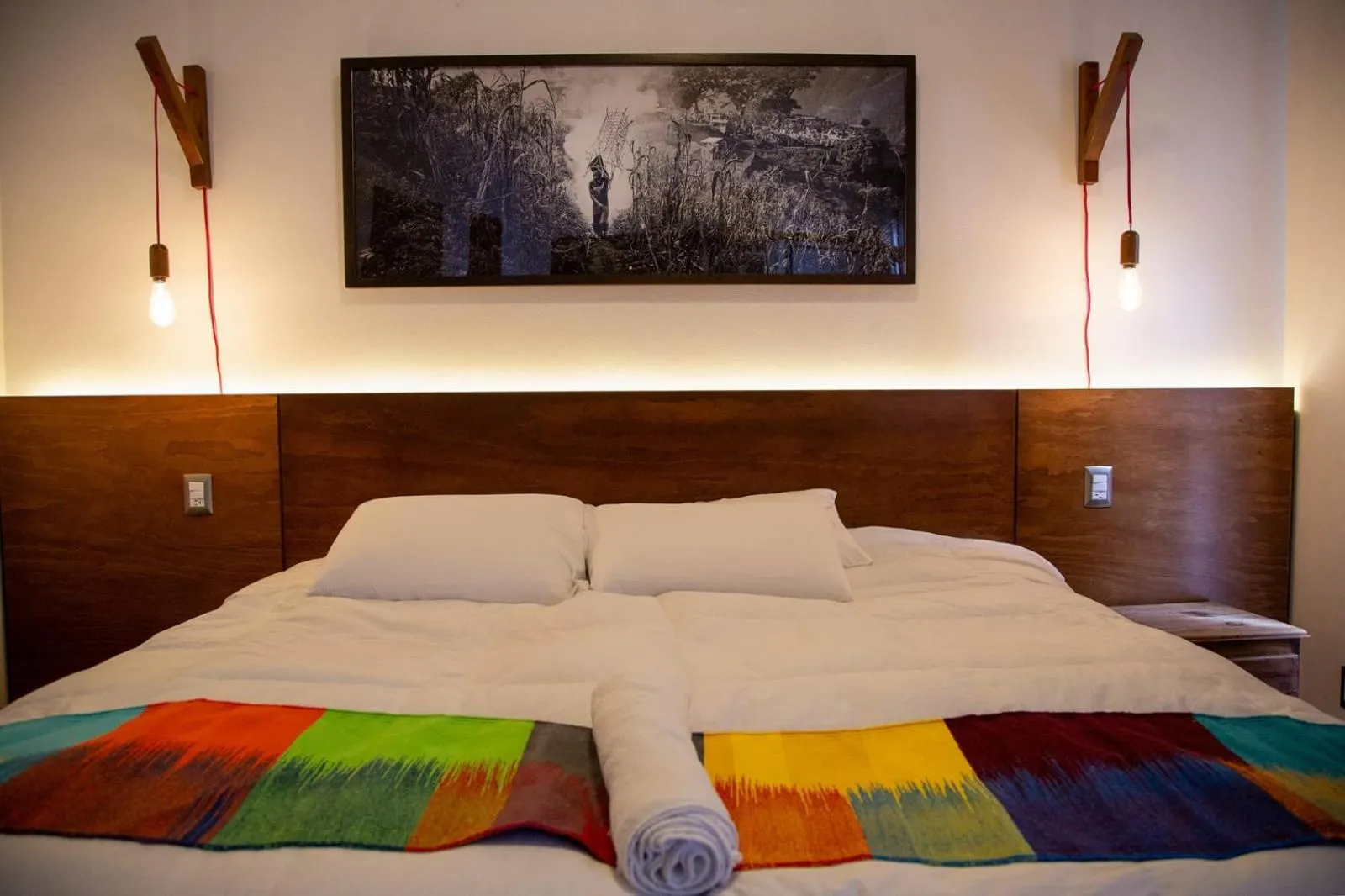 Bedroom, Bed in Comala Bed & Breakfast