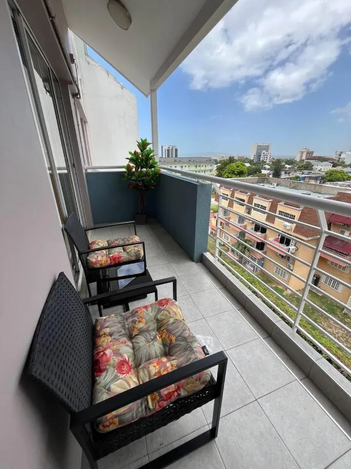 Balcony/Terrace in The Brompton's Luxury Apartment