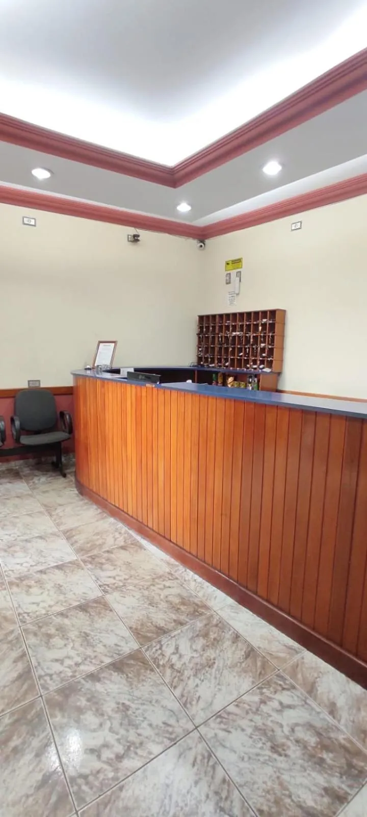 Lobby or reception in Hotel São Lucas