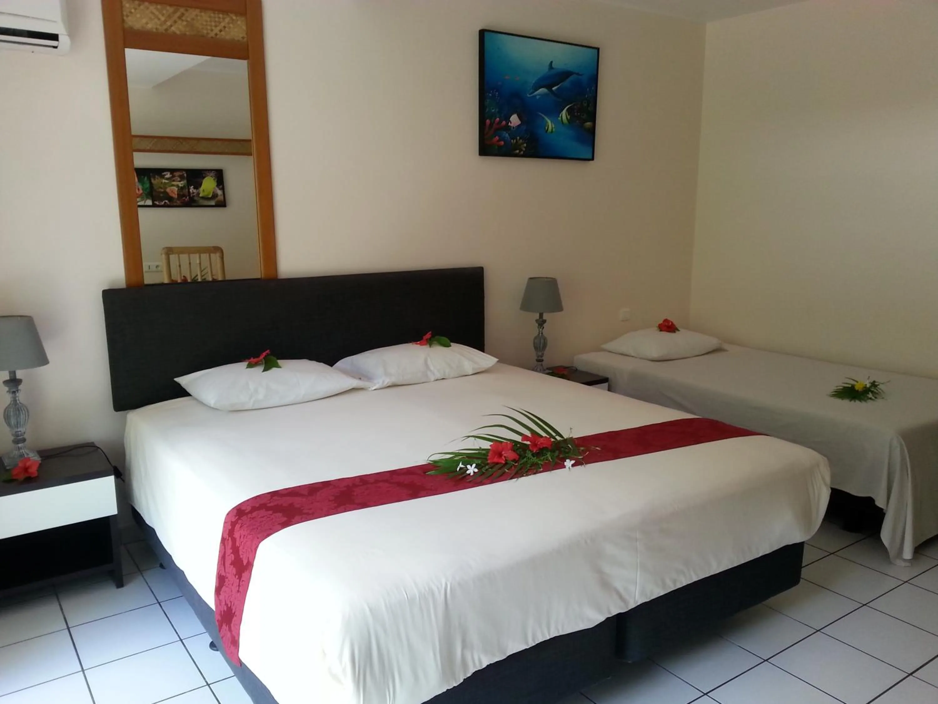 Garden, Bed in Hotel Hibiscus