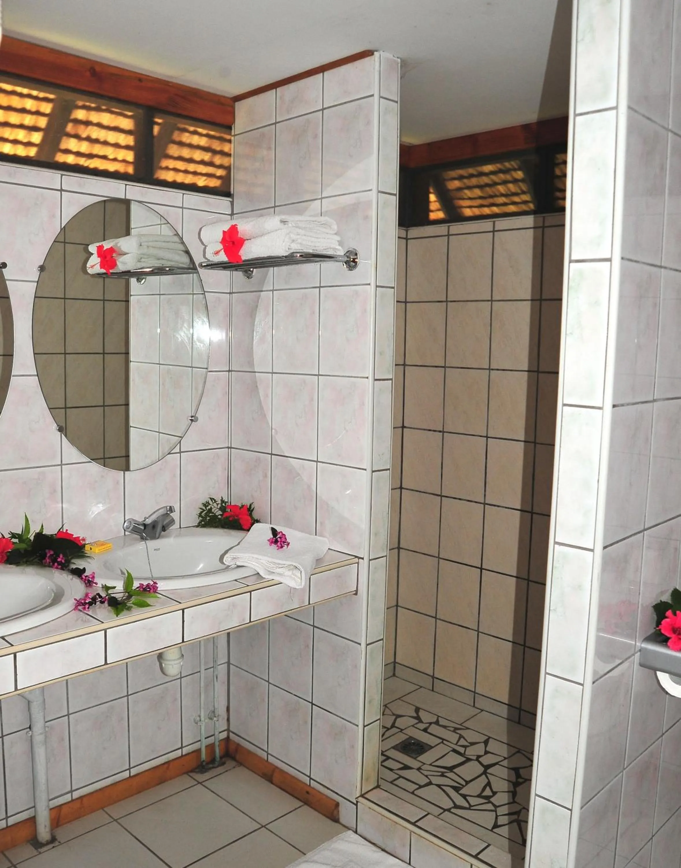 Bathroom in Hotel Hibiscus