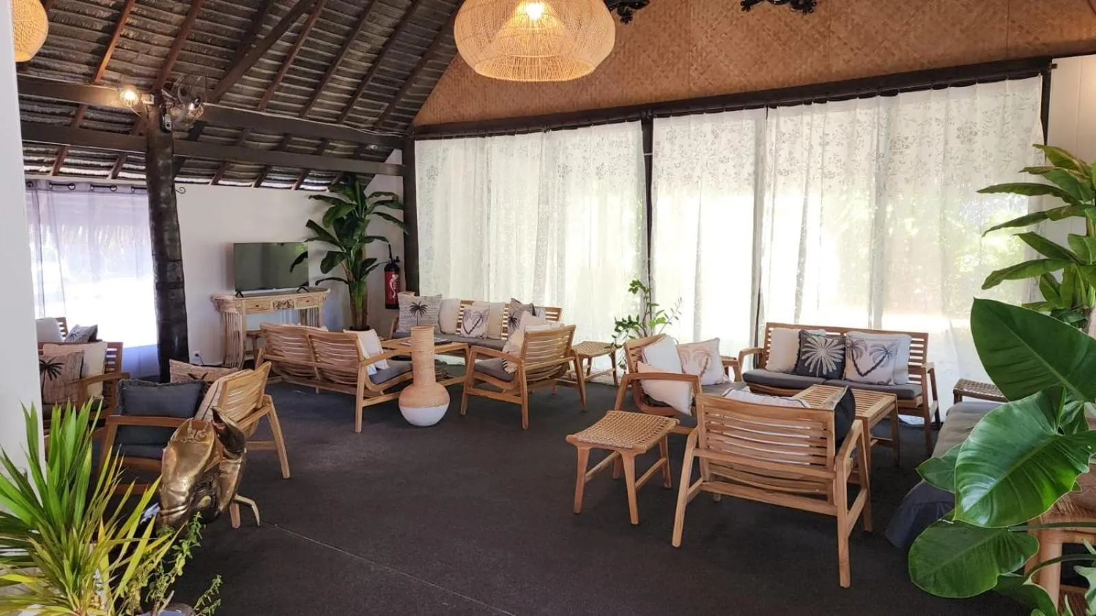 Lobby or reception in Hotel Hibiscus