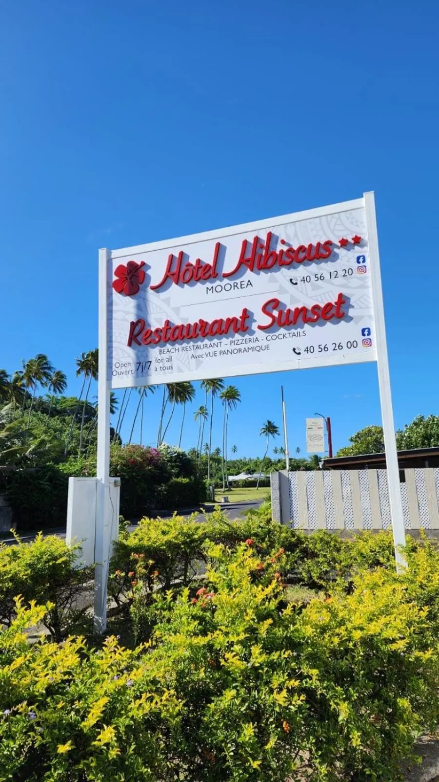 Property logo or sign in Hotel Hibiscus