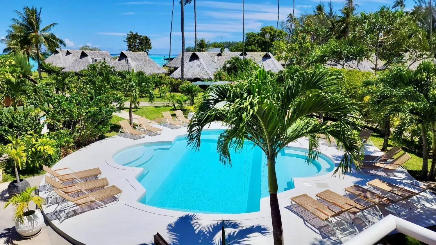 Swimming pool in Hotel Hibiscus