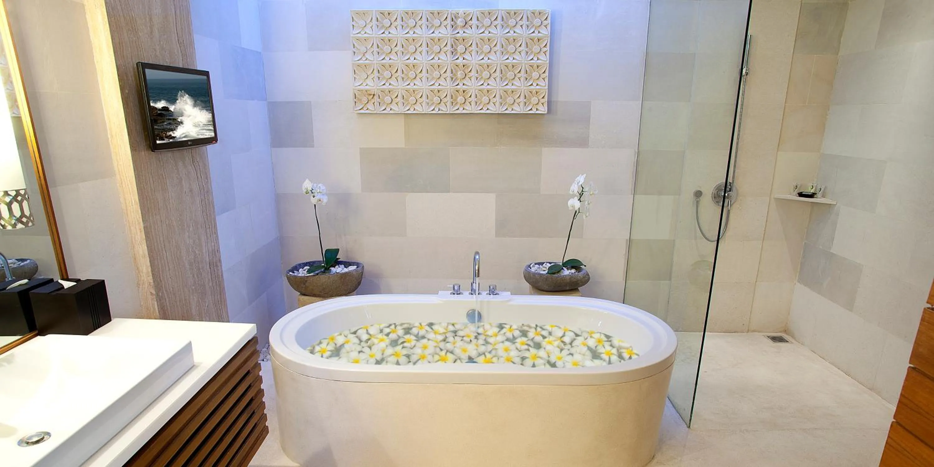 Bathroom in Maca Villas & Spa Bali