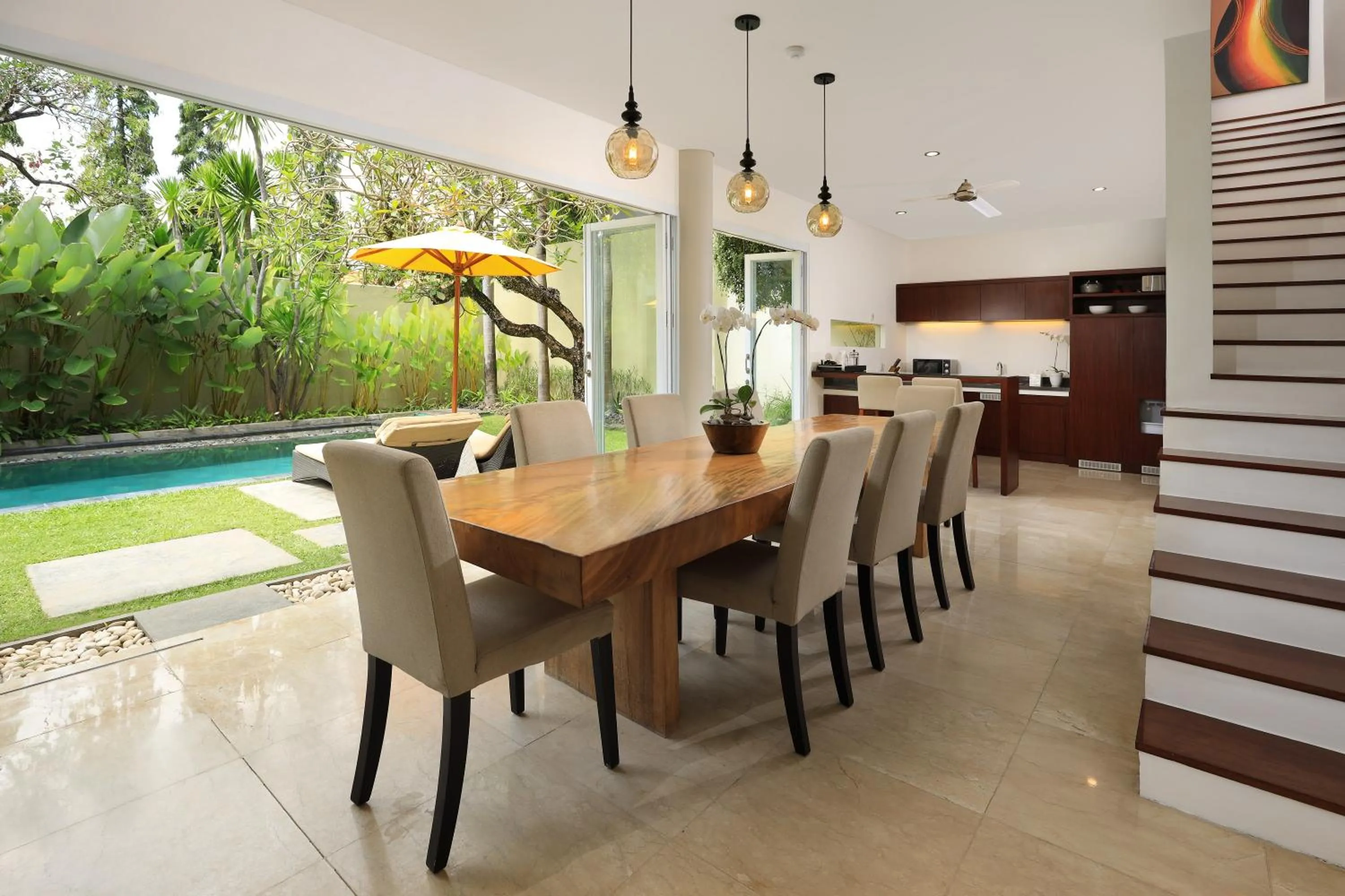 Patio in Amadea Resort & Villas Seminyak Bali