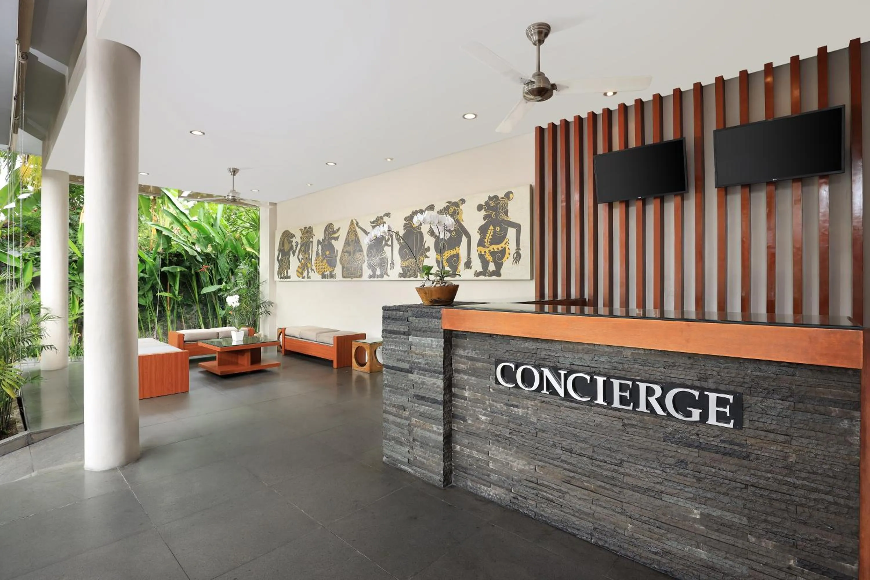 concierge in Amadea Resort & Villas Seminyak Bali