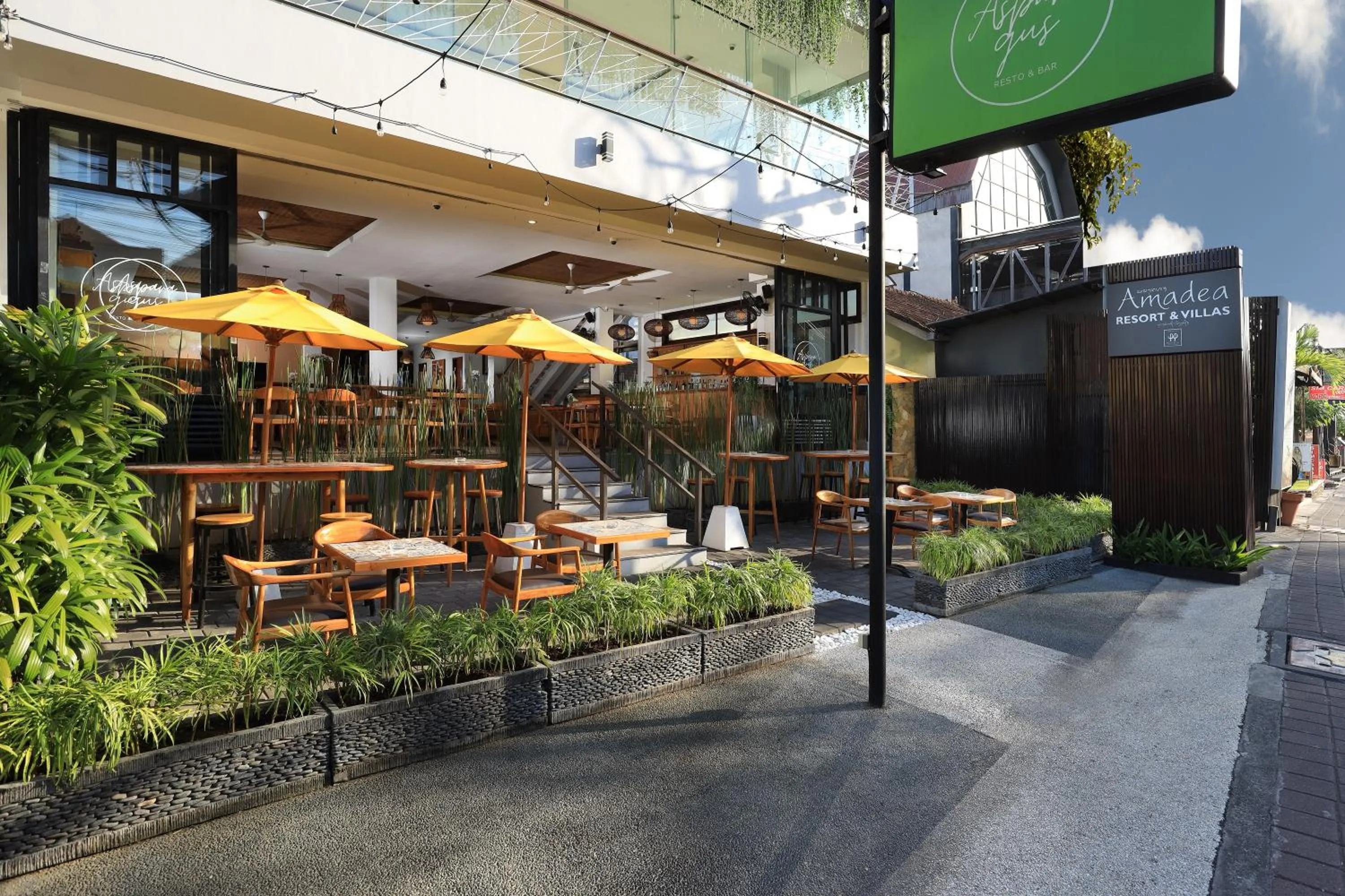 Restaurant/places to eat in Amadea Resort & Villas Seminyak Bali