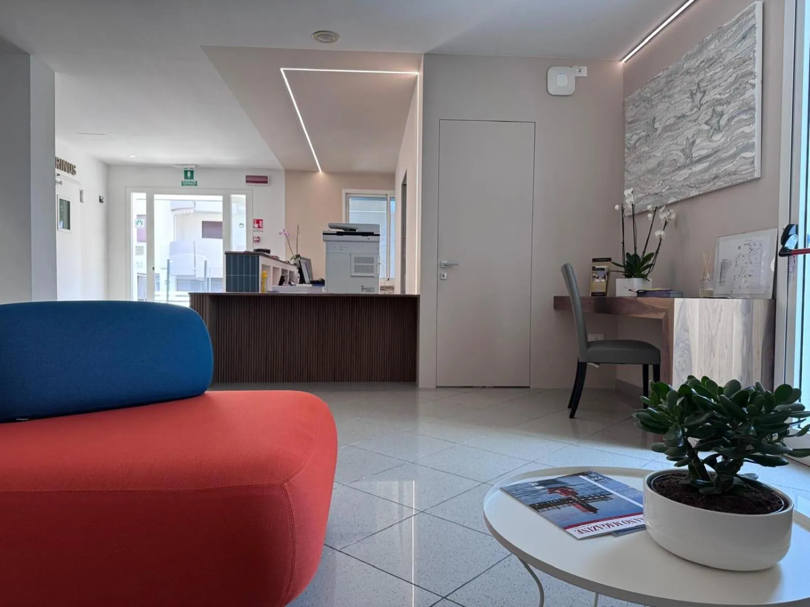 Lobby or reception in Hotel Gambrinus