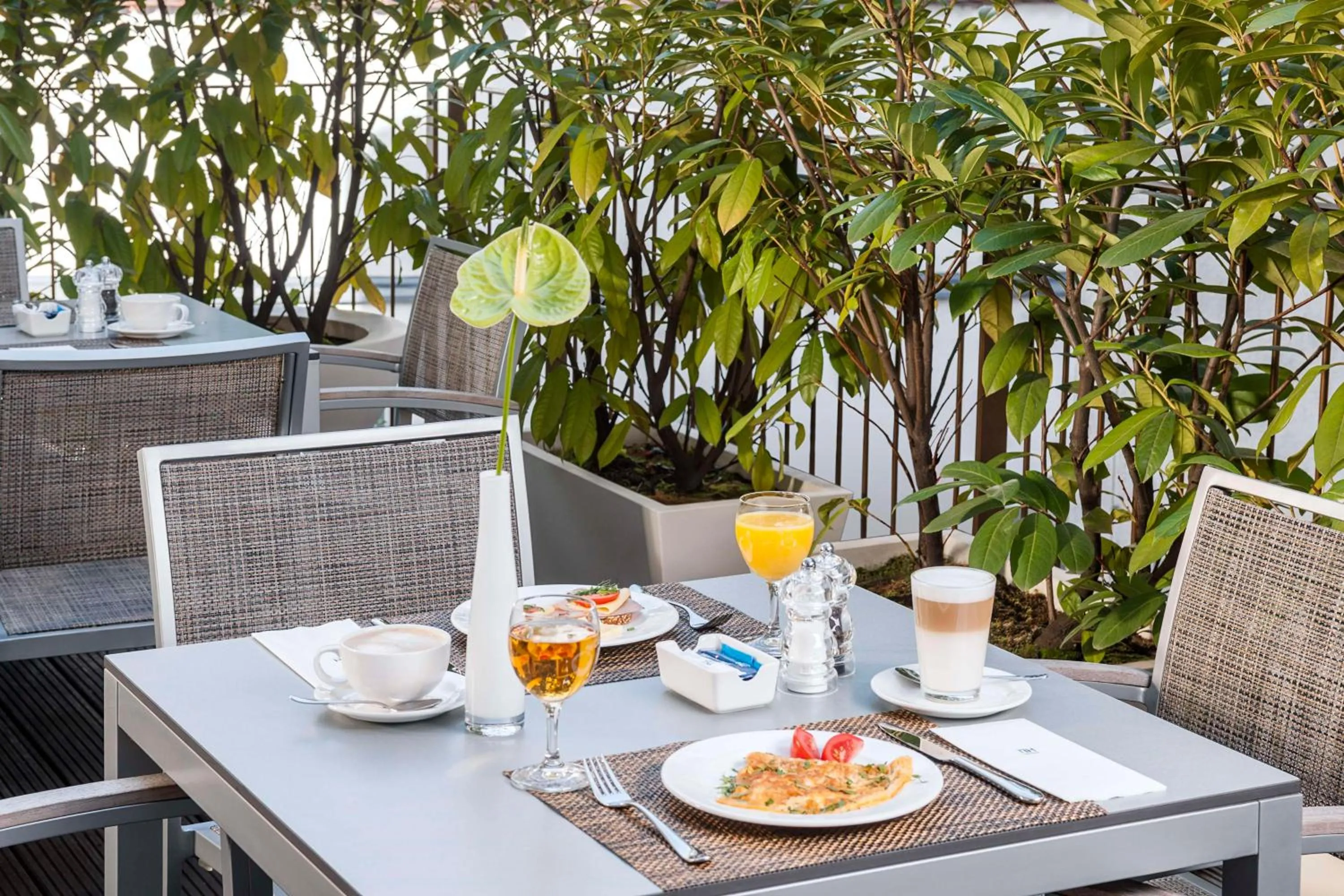 Food and drinks in NH Frankfurt Messe