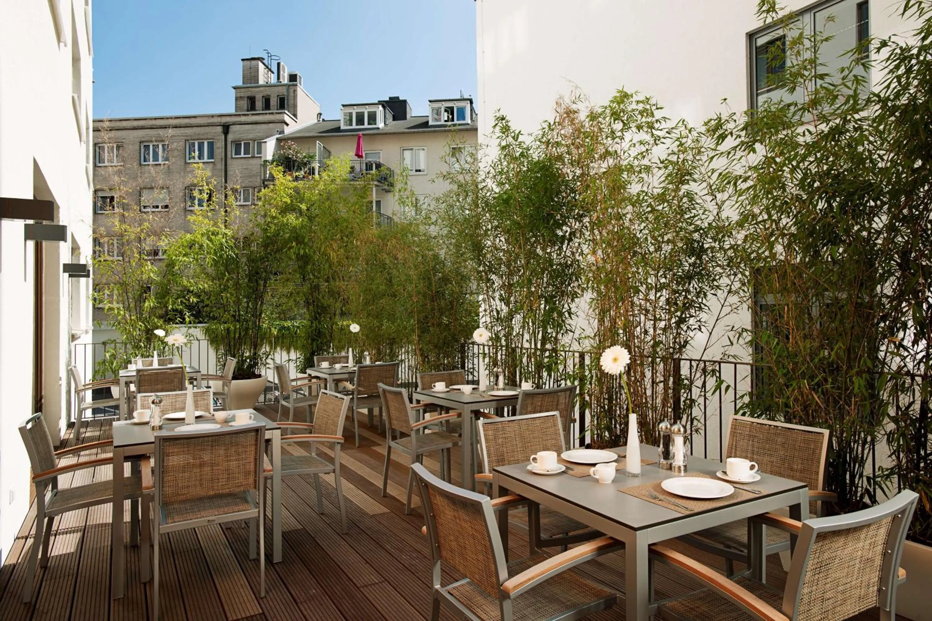 Patio in NH Frankfurt Messe