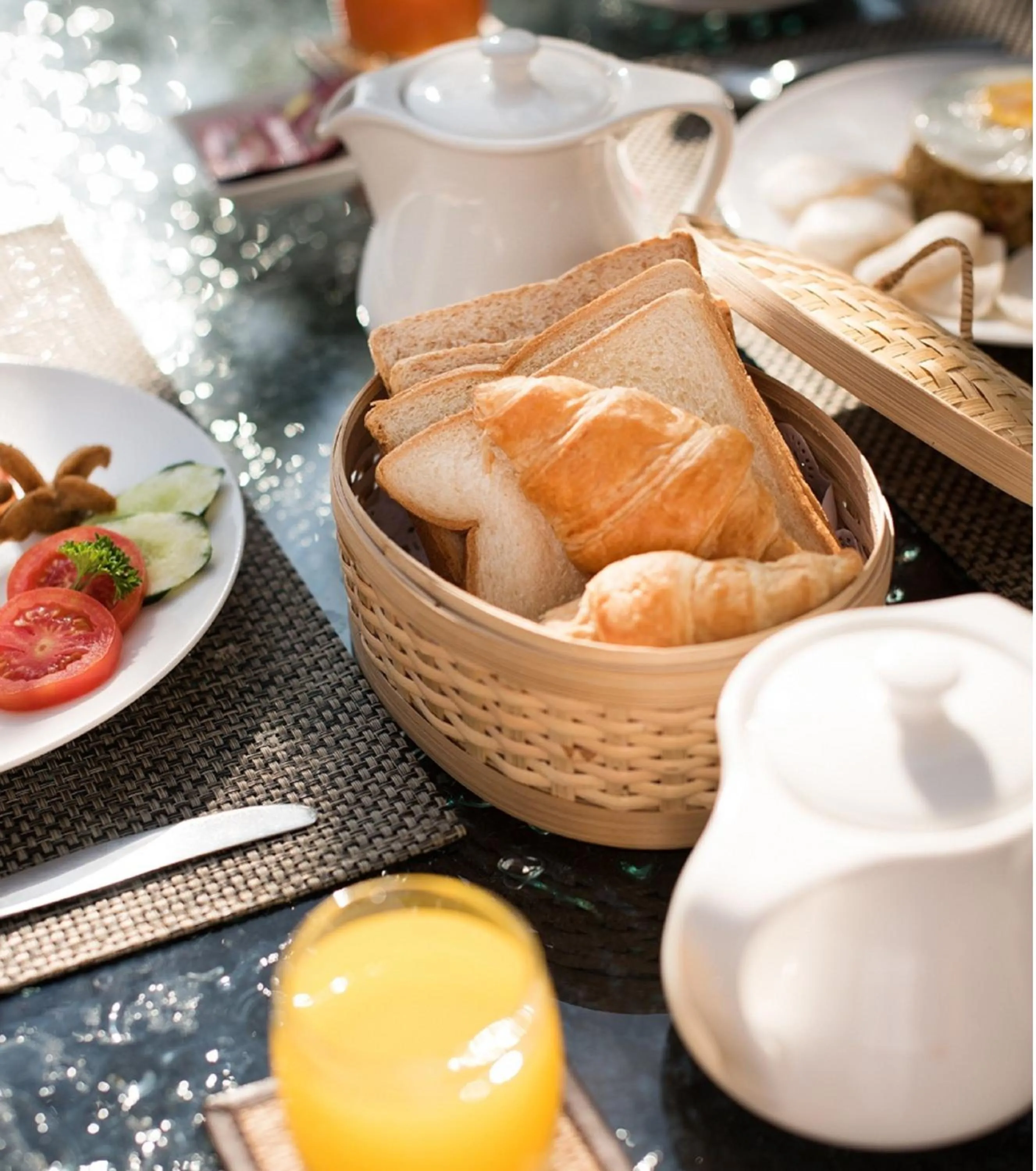 Food in The Tukad Villa