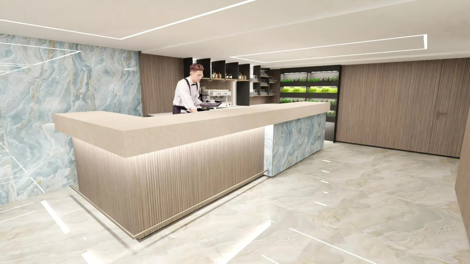 Lounge or bar in Hotel Serena