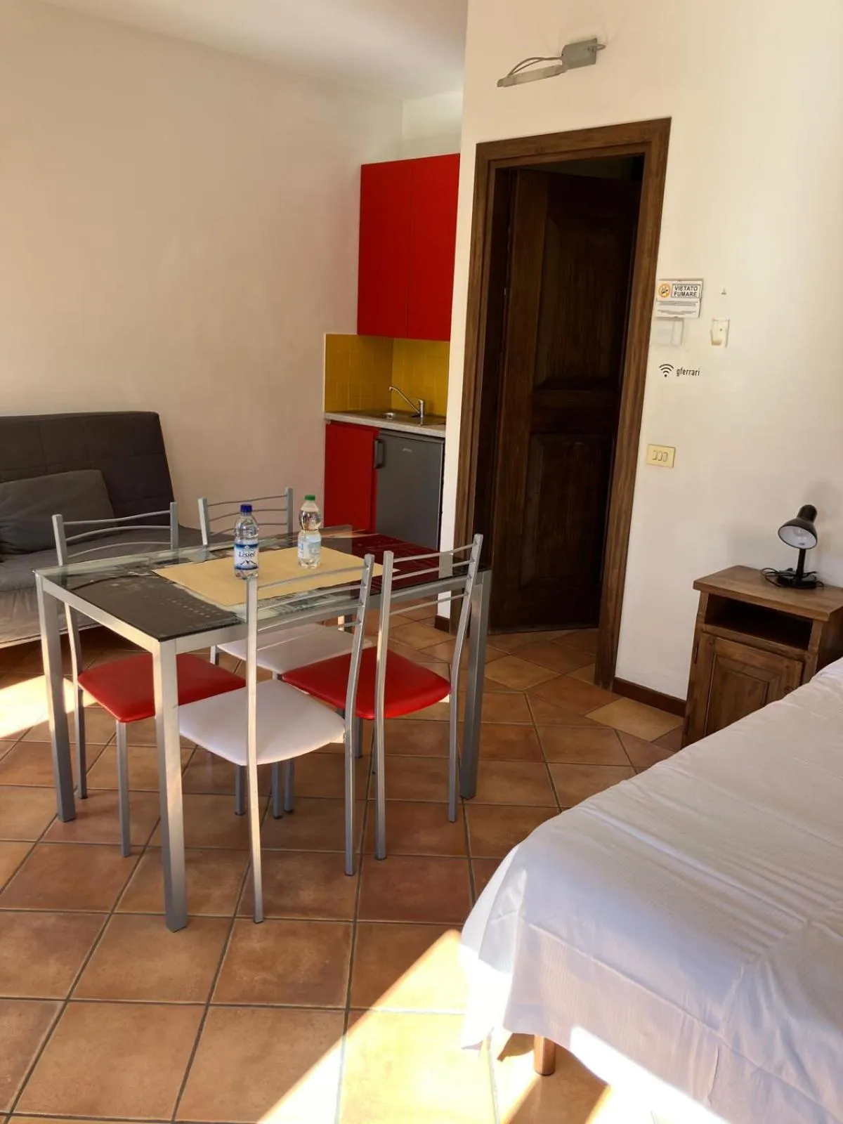 Kitchen or kitchenette in Appartamenti Ferrari Residence