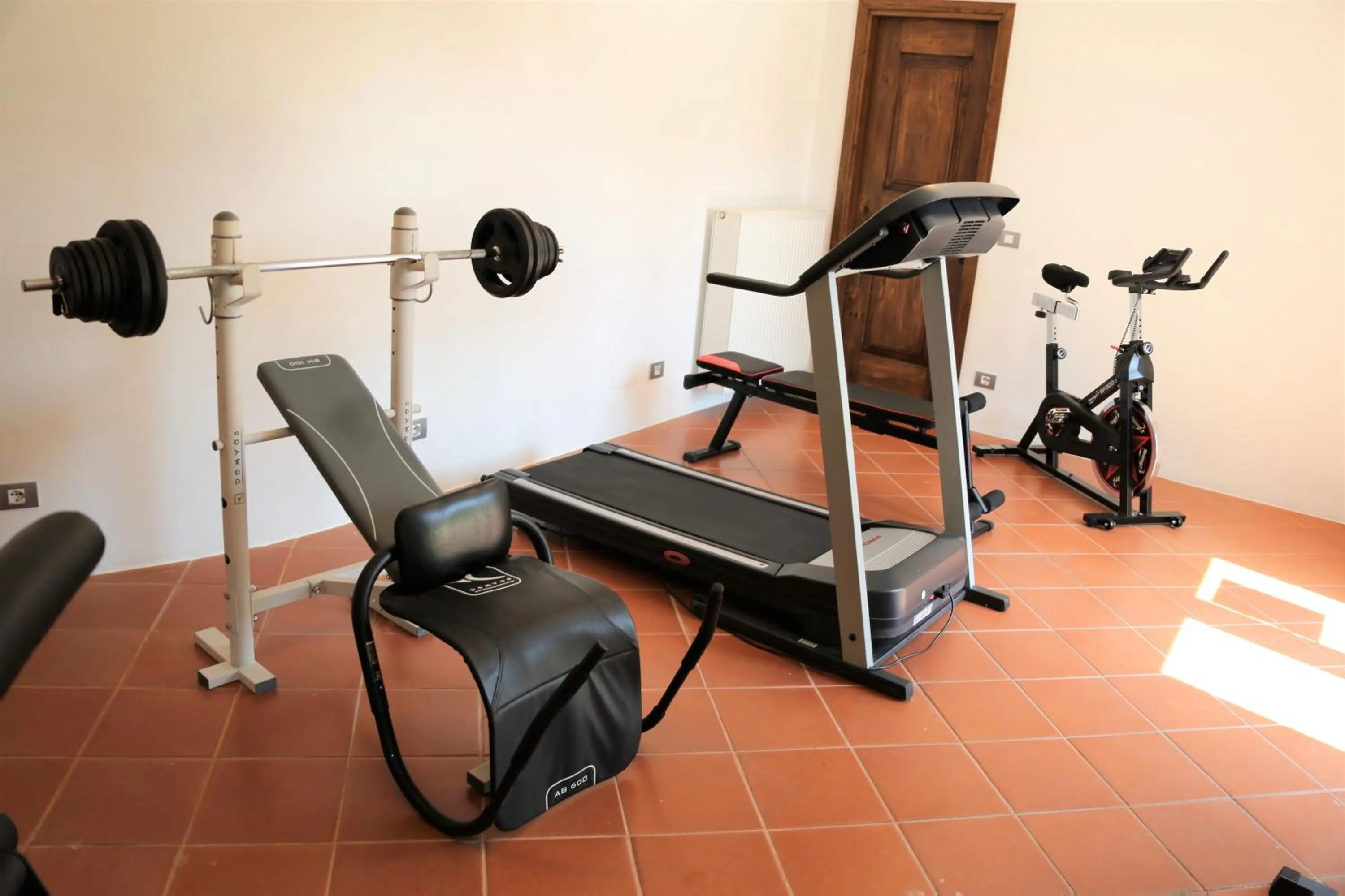 Fitness centre/facilities in Appartamenti Ferrari Residence