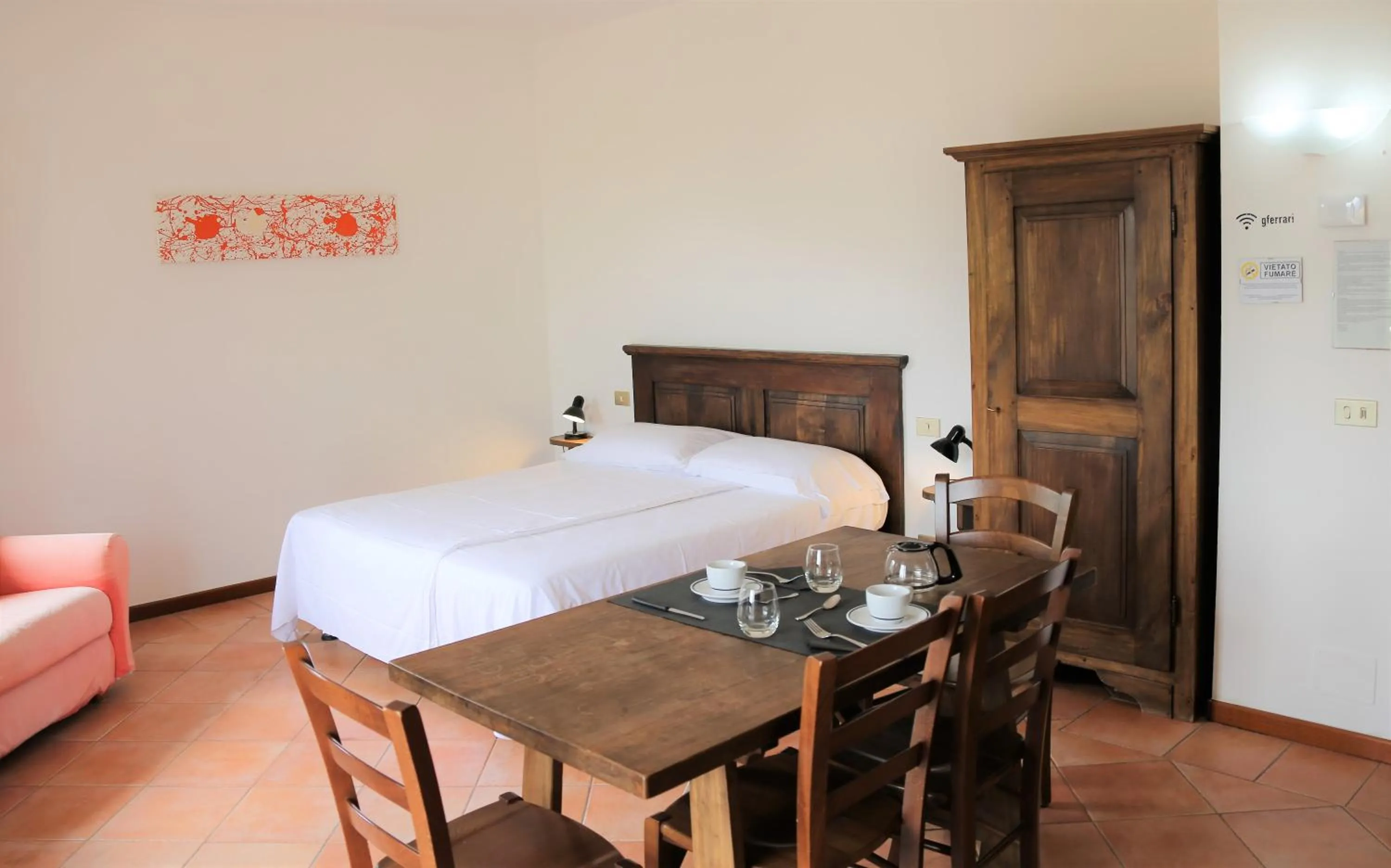 Bed in Appartamenti Ferrari Residence