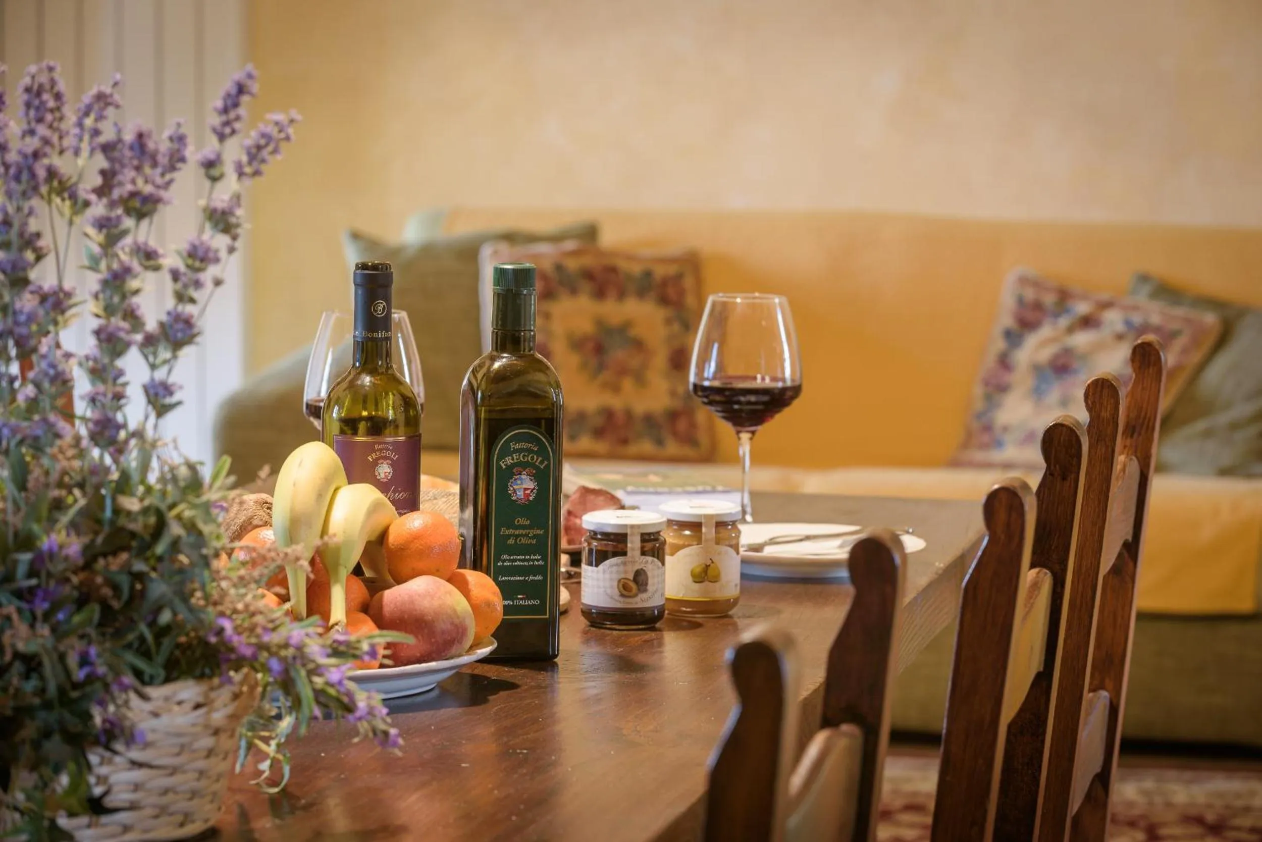 Food and drinks in Agriturismo Il Macchione
