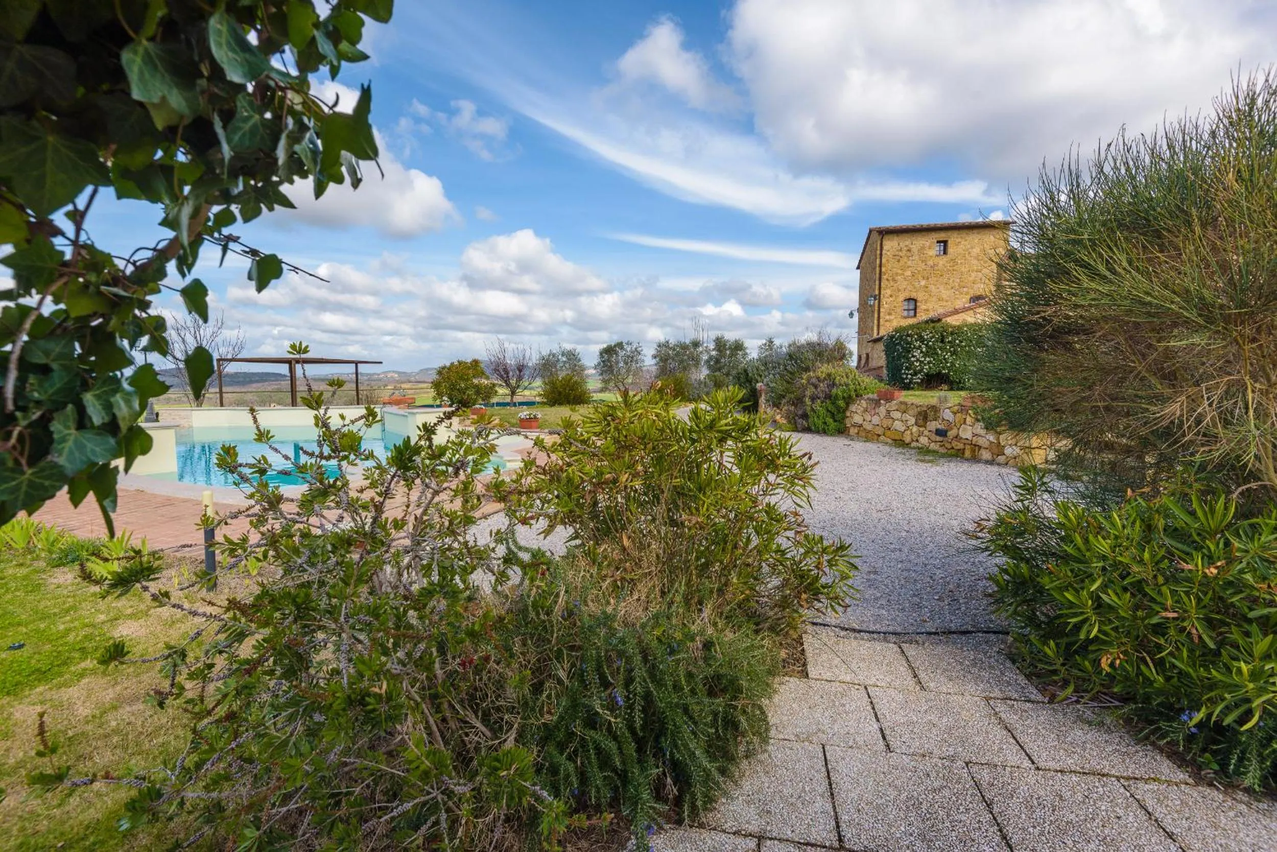 Solarium in Agriturismo Il Macchione