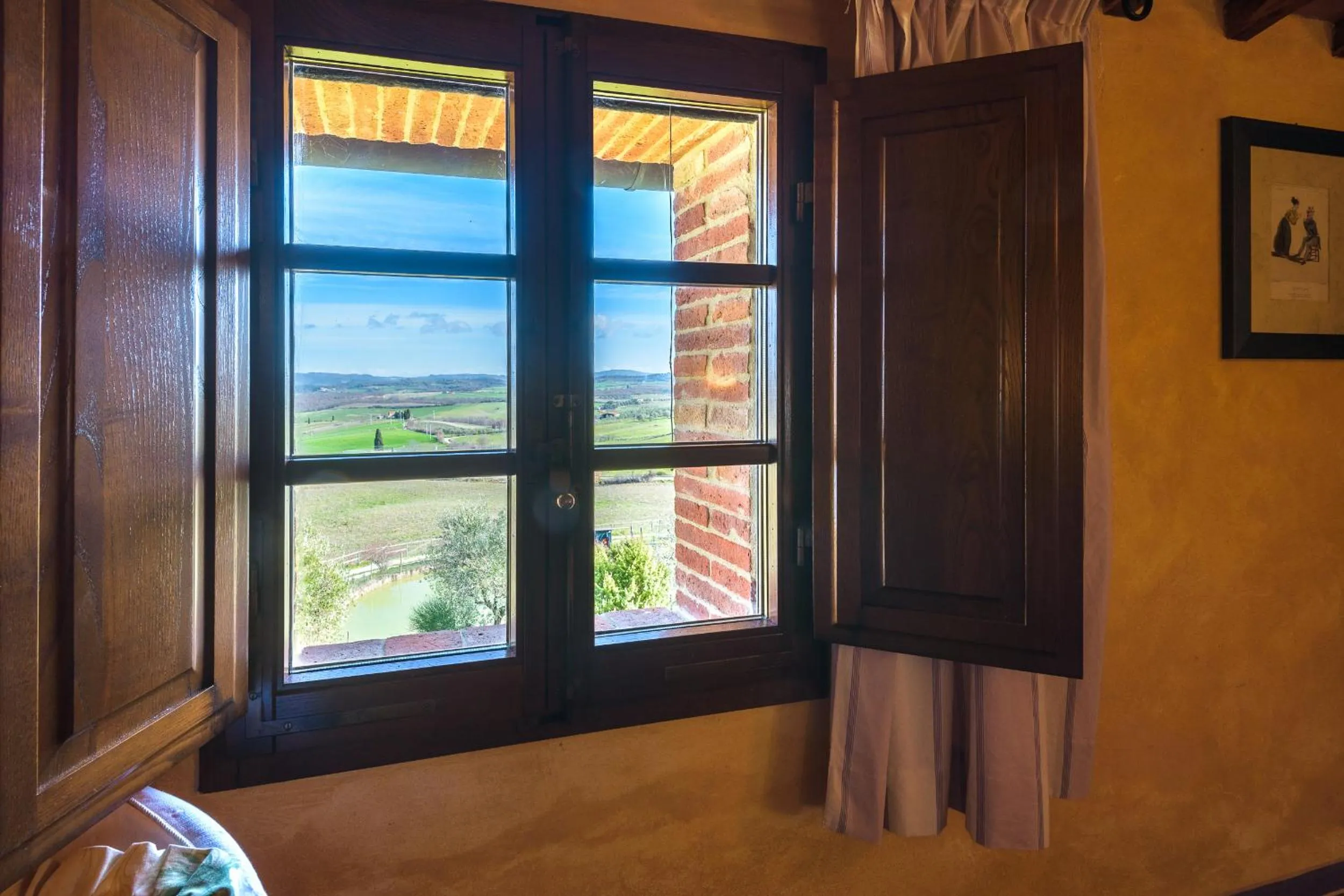 Garden view in Agriturismo Il Macchione