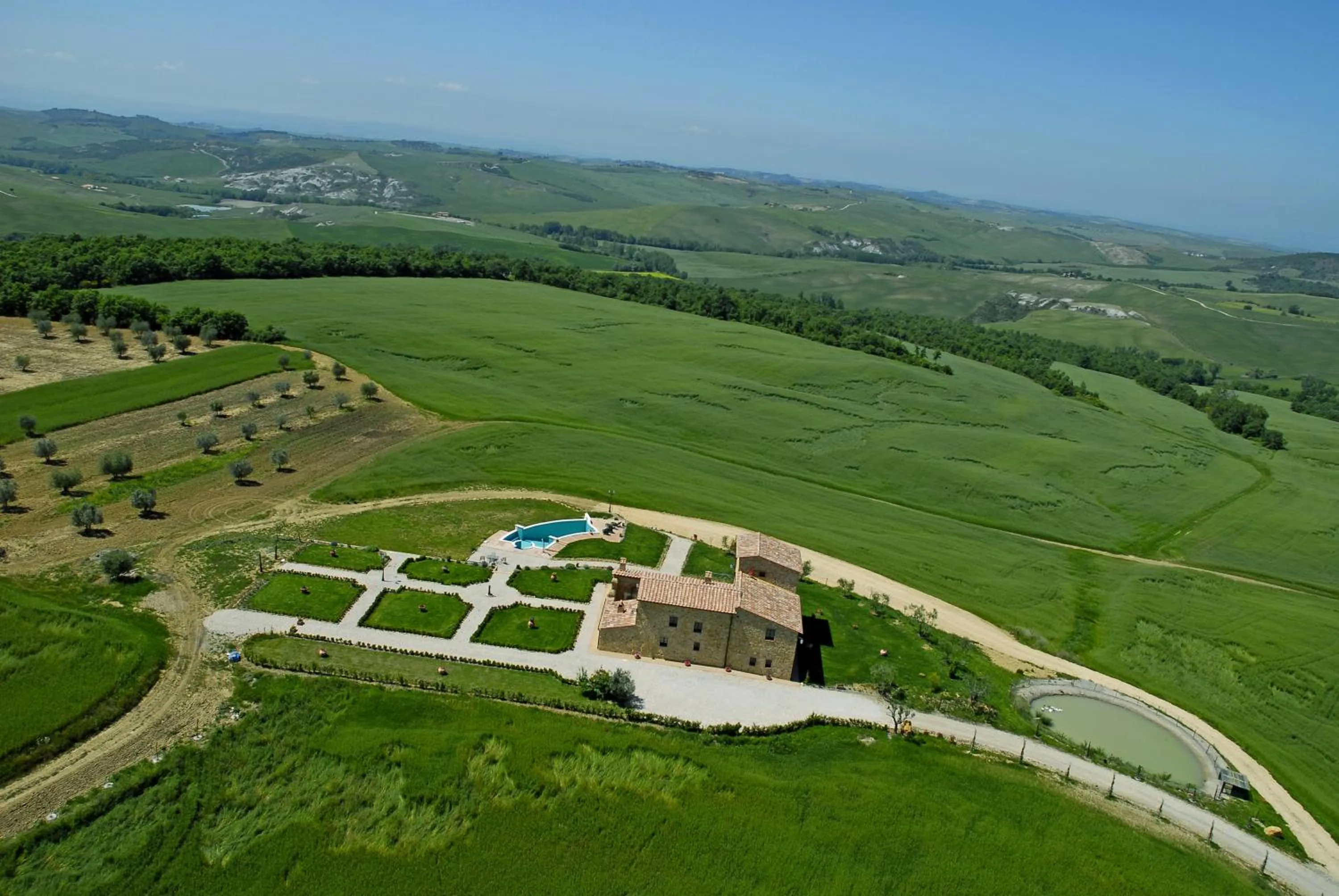 Bird's eye view in Agriturismo Il Macchione