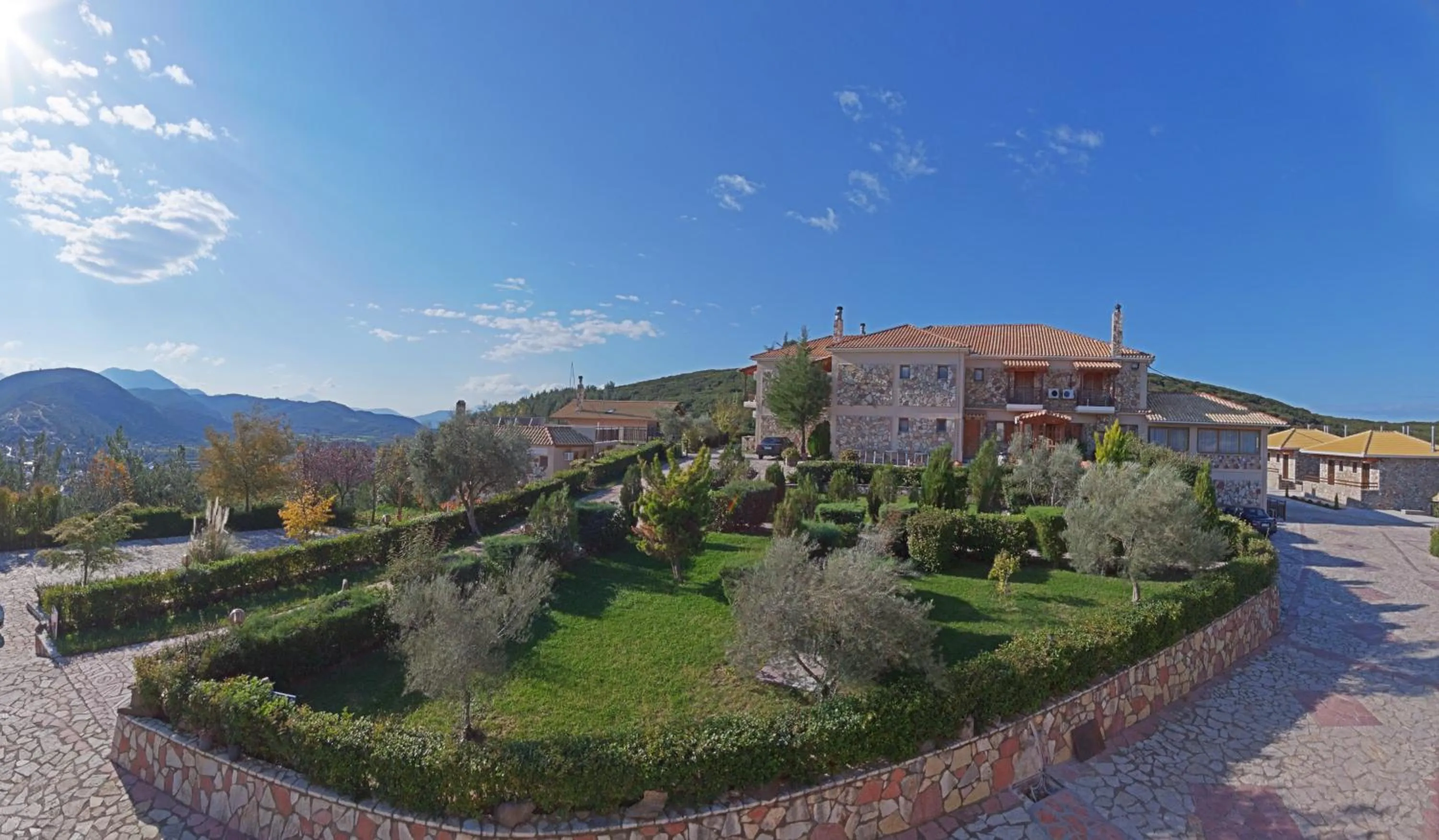 Bird's eye view in Thermios Apollon