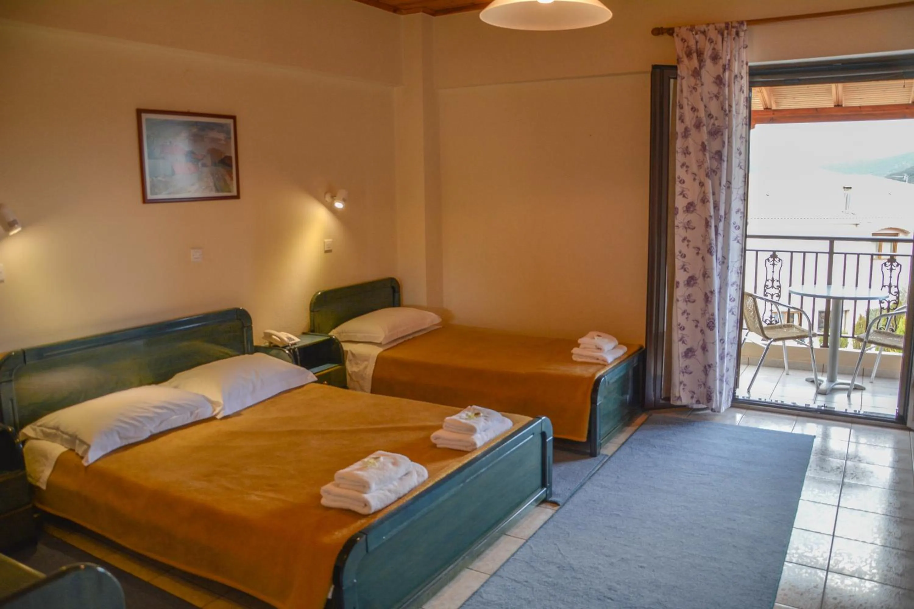 Bedroom, Bed in Thermios Apollon