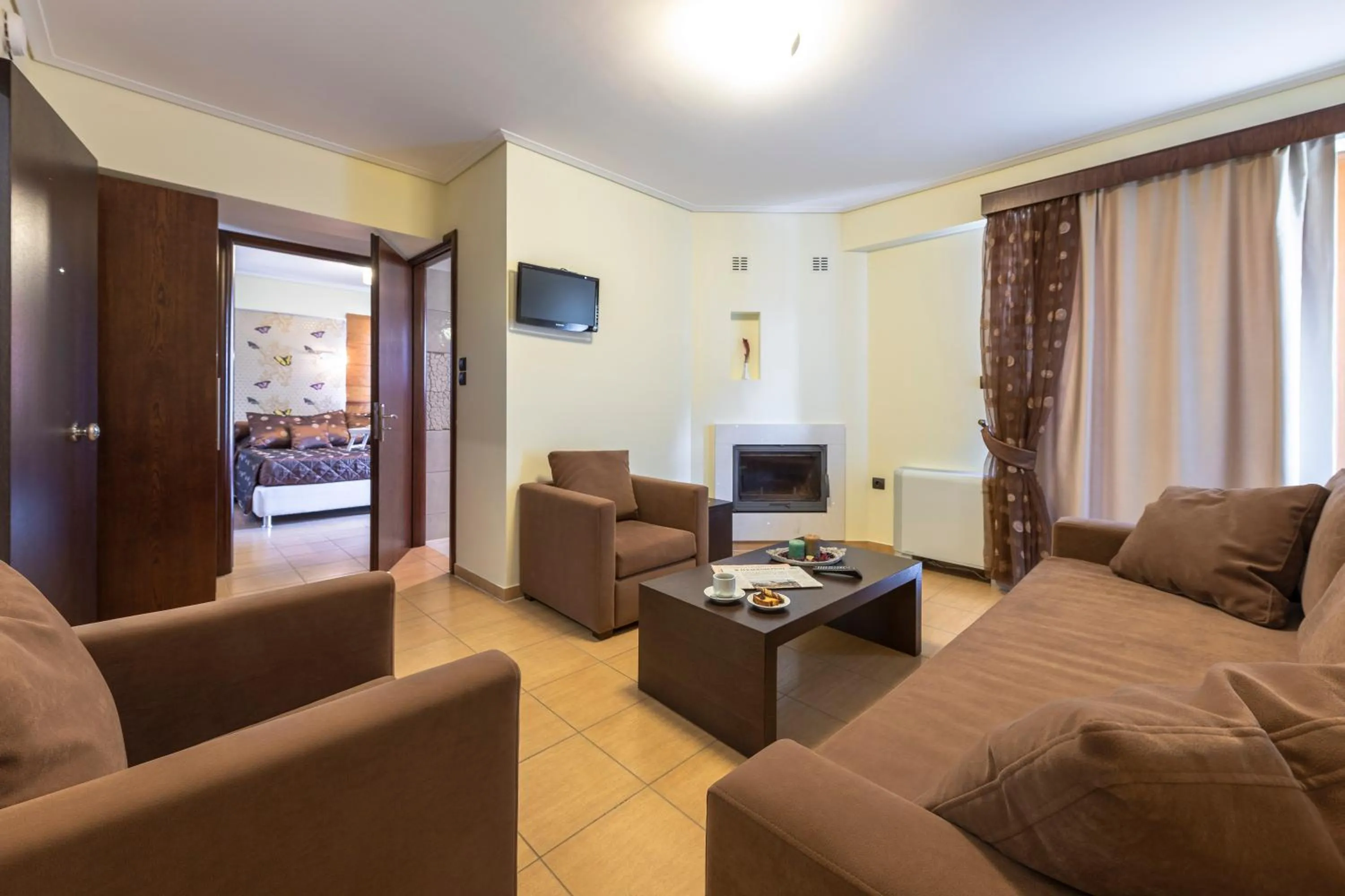 Living room in Thermios Apollon