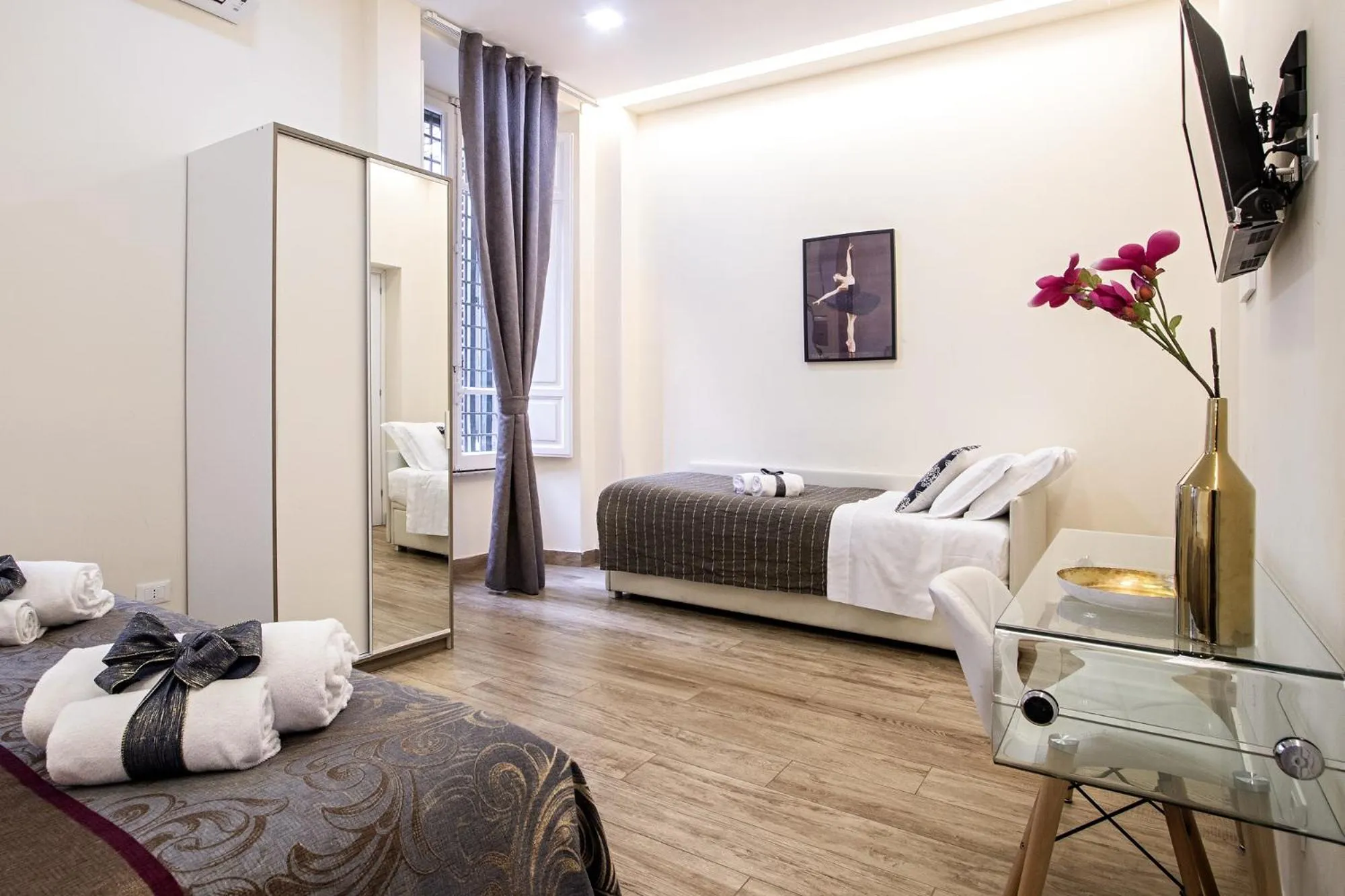 Bedroom, Bed in Quiriti Vatican Relais