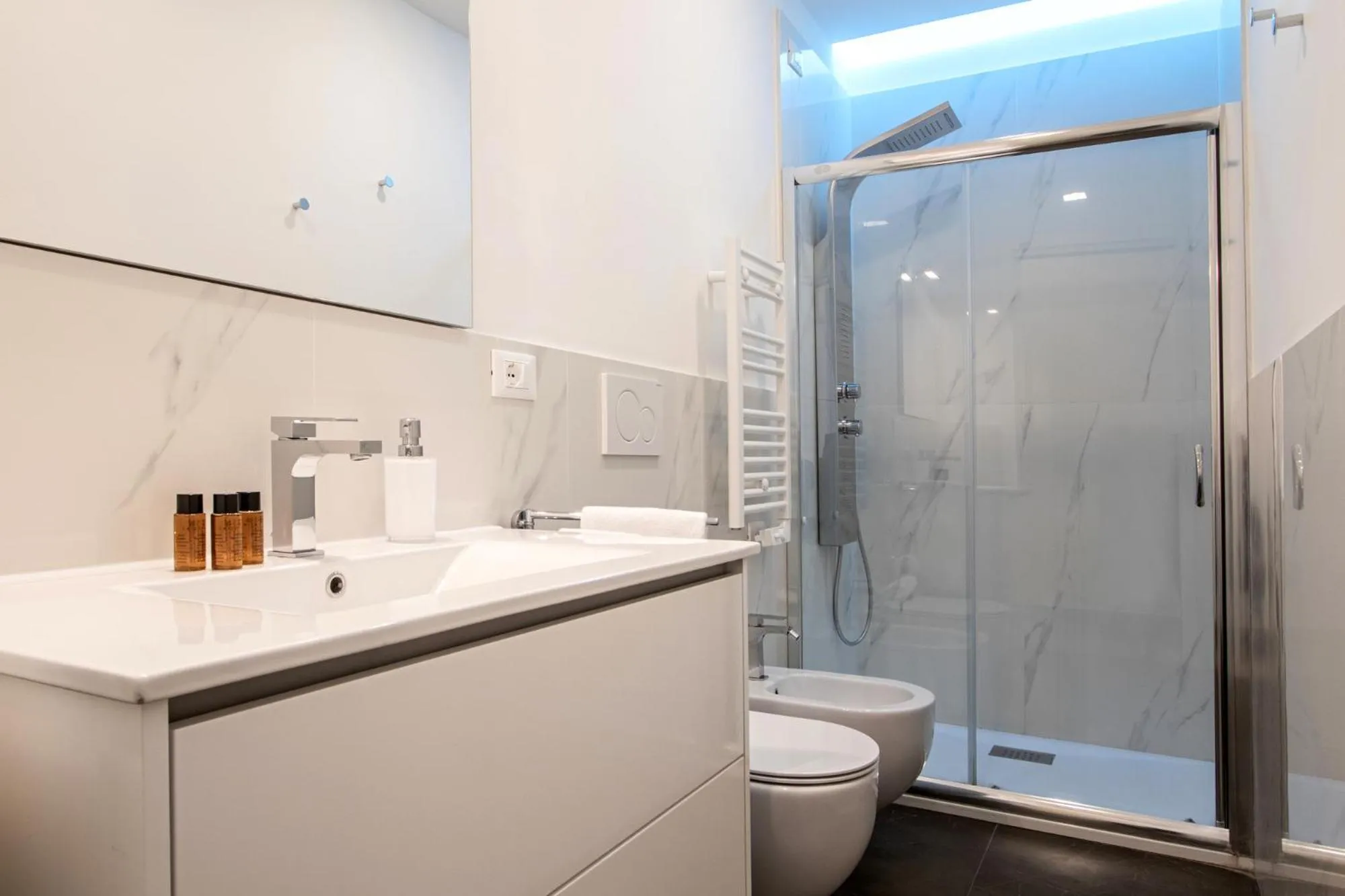 Bathroom in Quiriti Vatican Relais