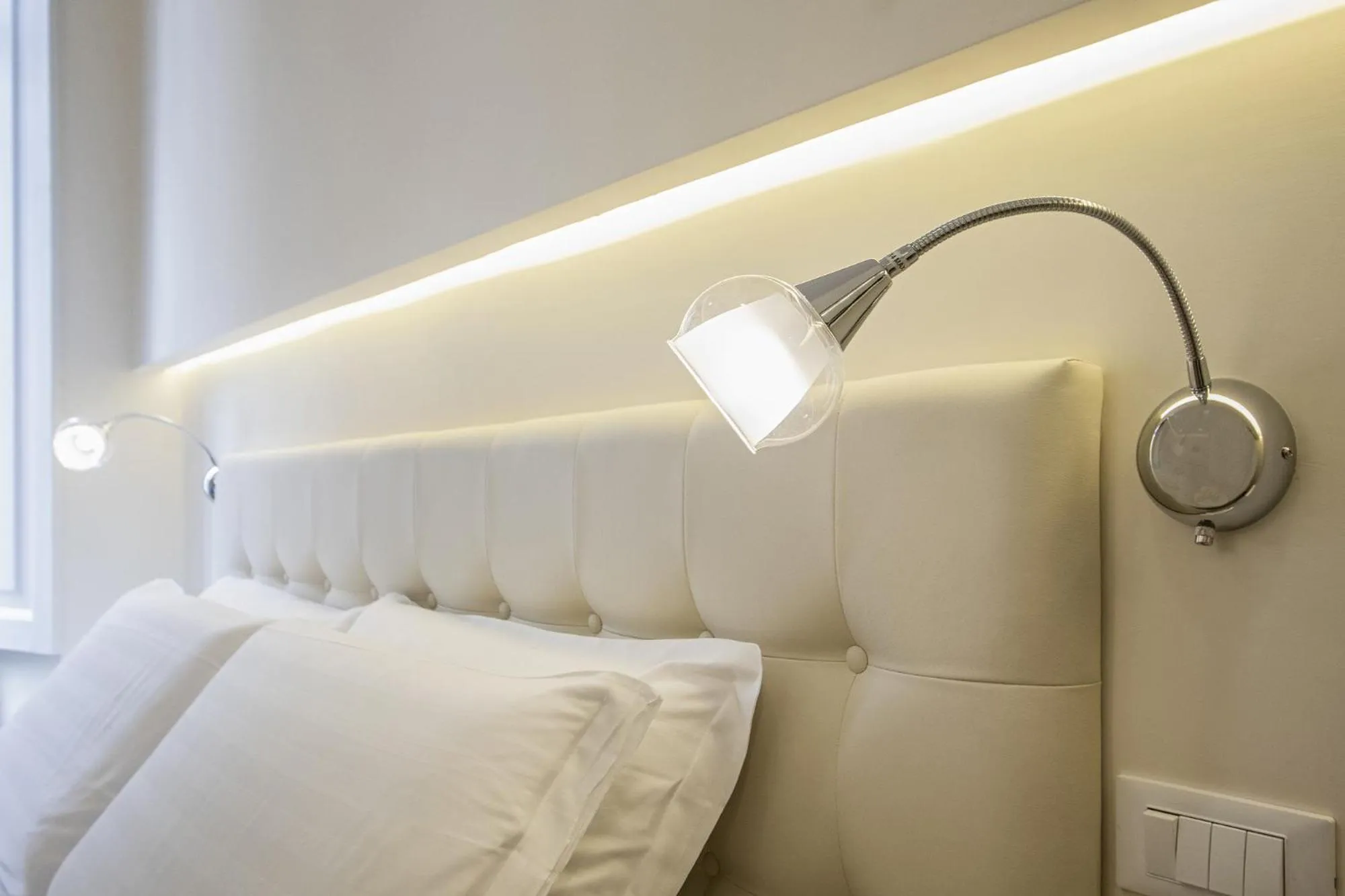 Bed in Quiriti Vatican Relais