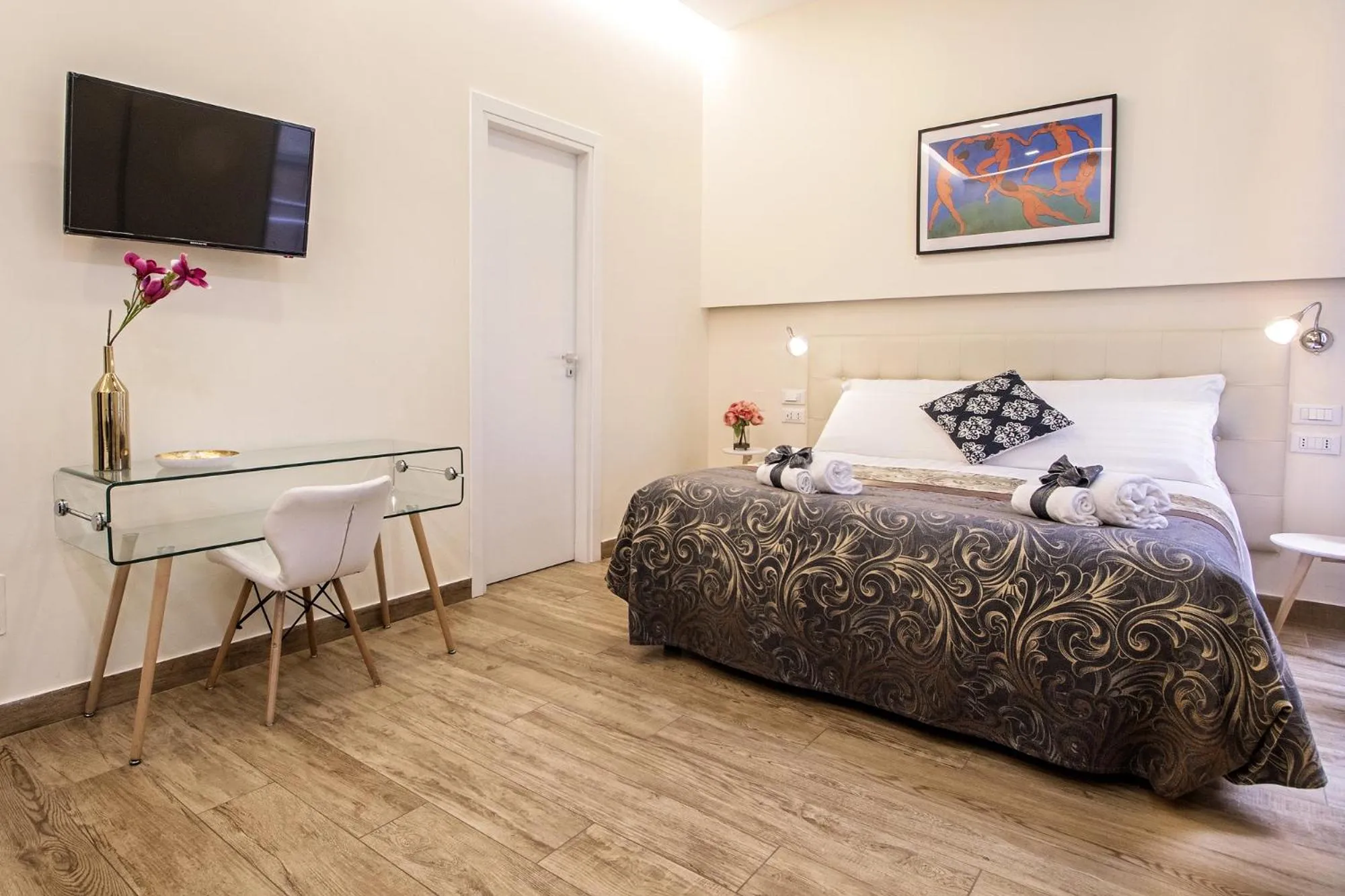 Bedroom, Bed in Quiriti Vatican Relais