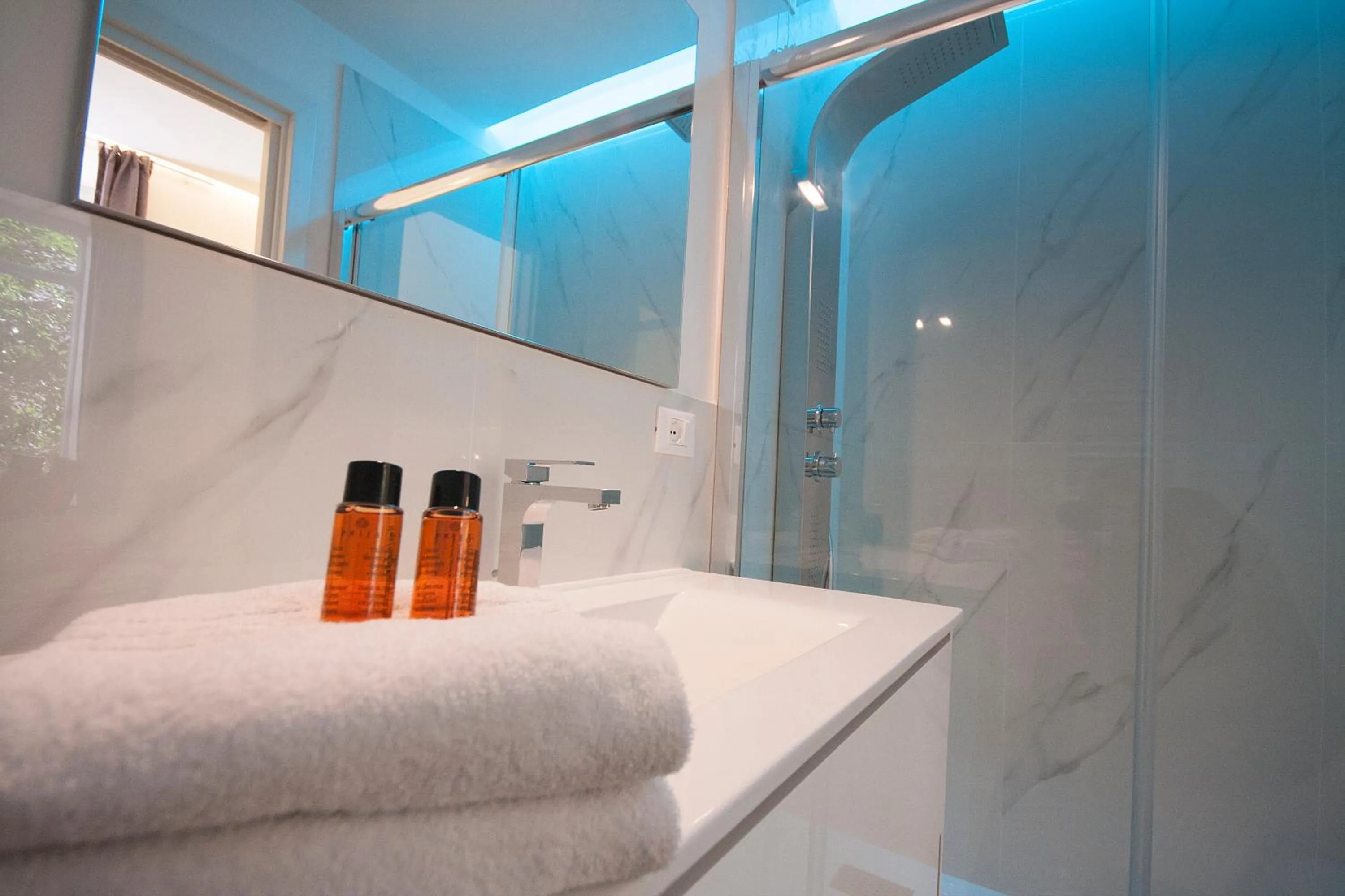 Bathroom in Quiriti Vatican Relais