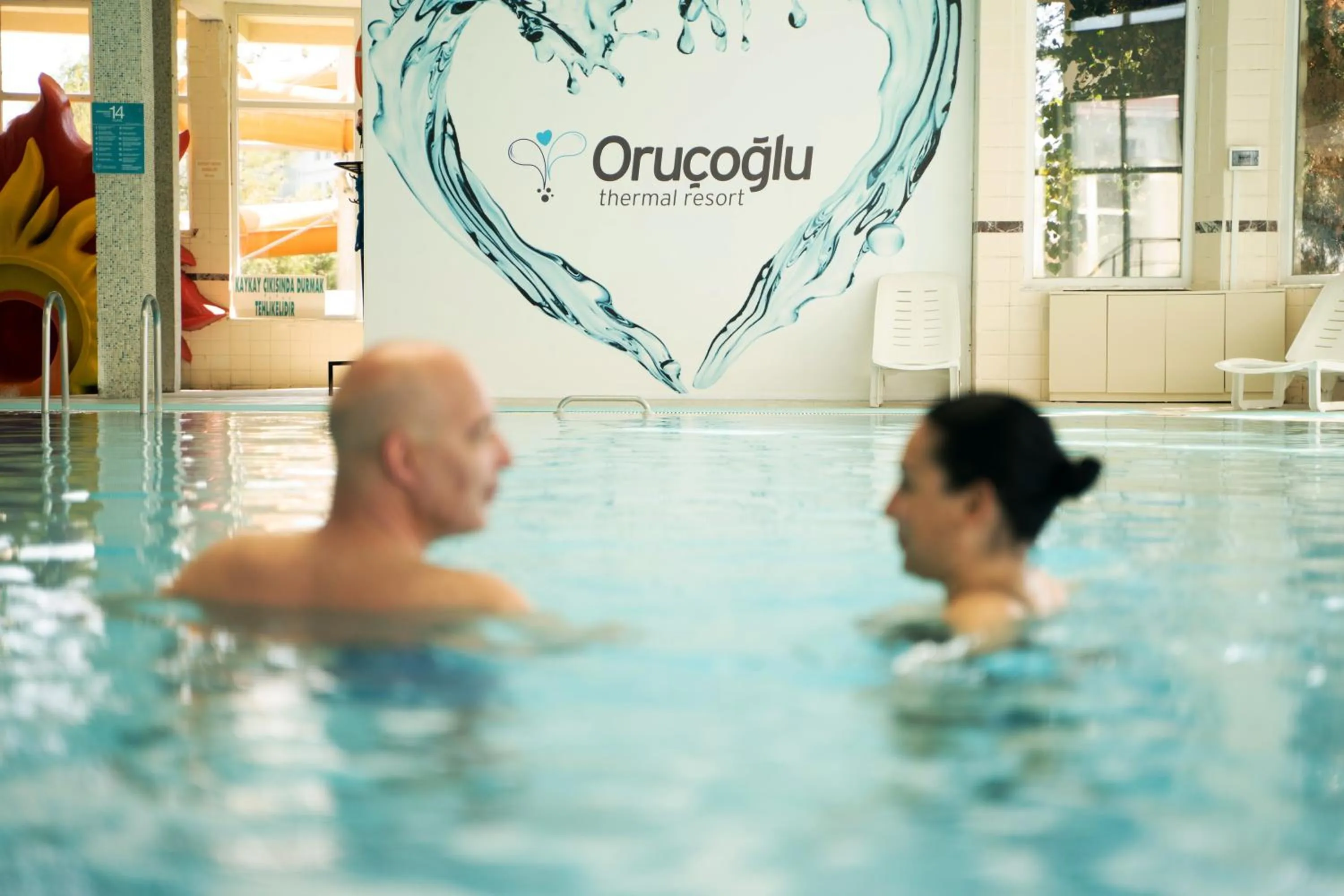 People in Afyon Orucoglu Thermal Resort