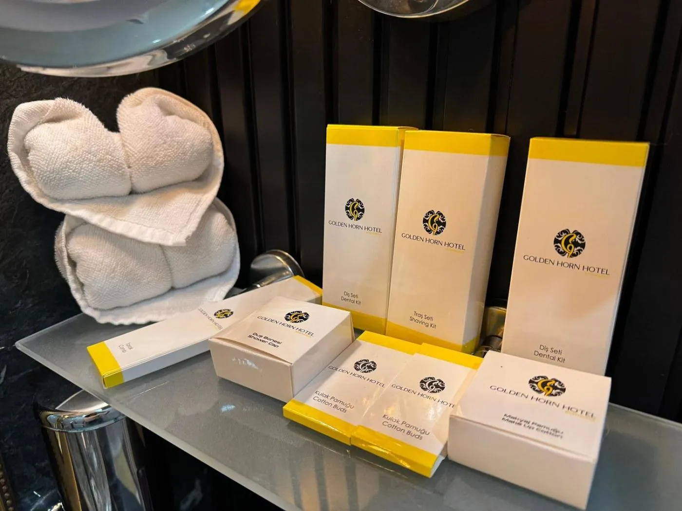 Shower in Golden Horn Bosphorus Hotel